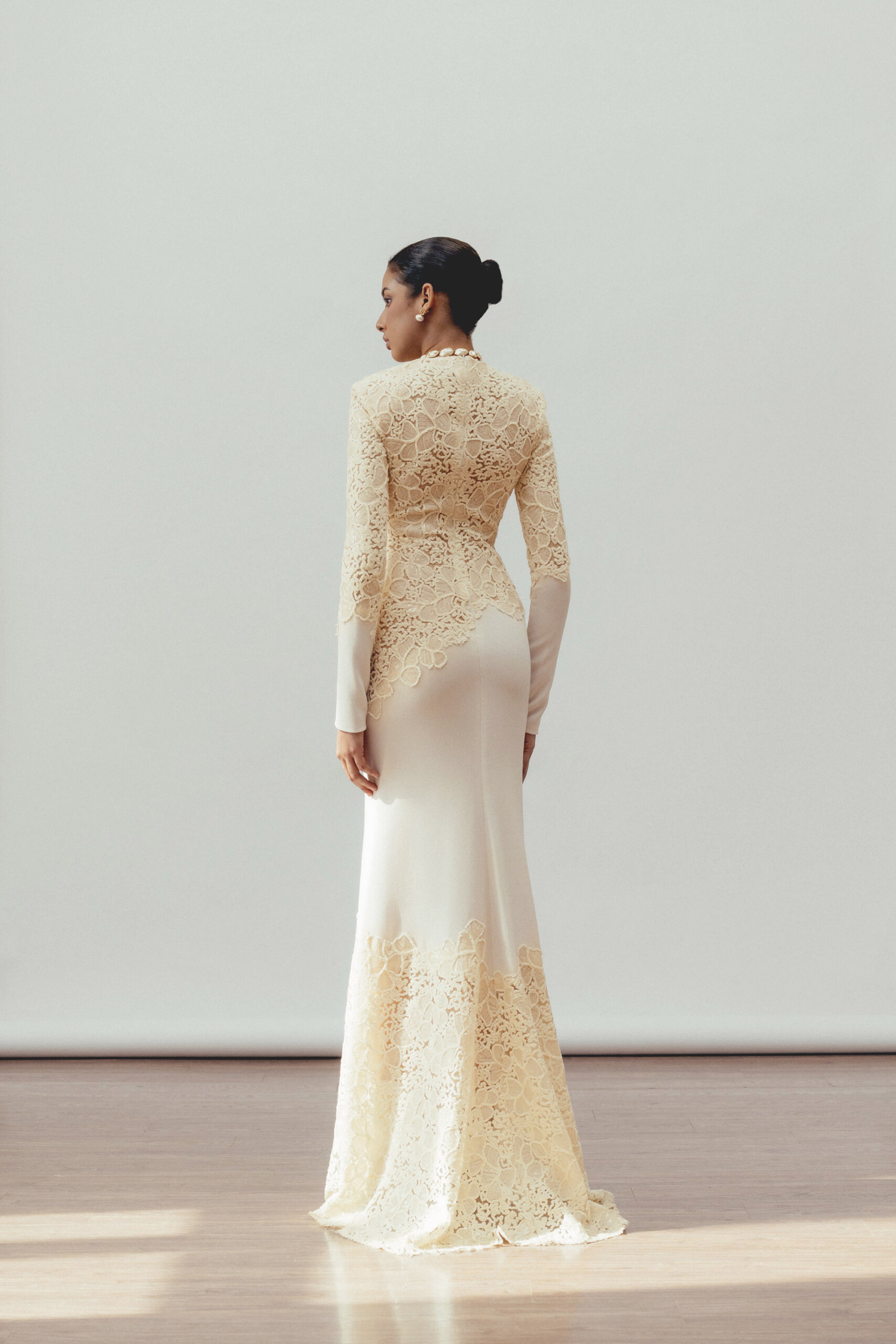 Mathilde White Embroidered Maxi Dress