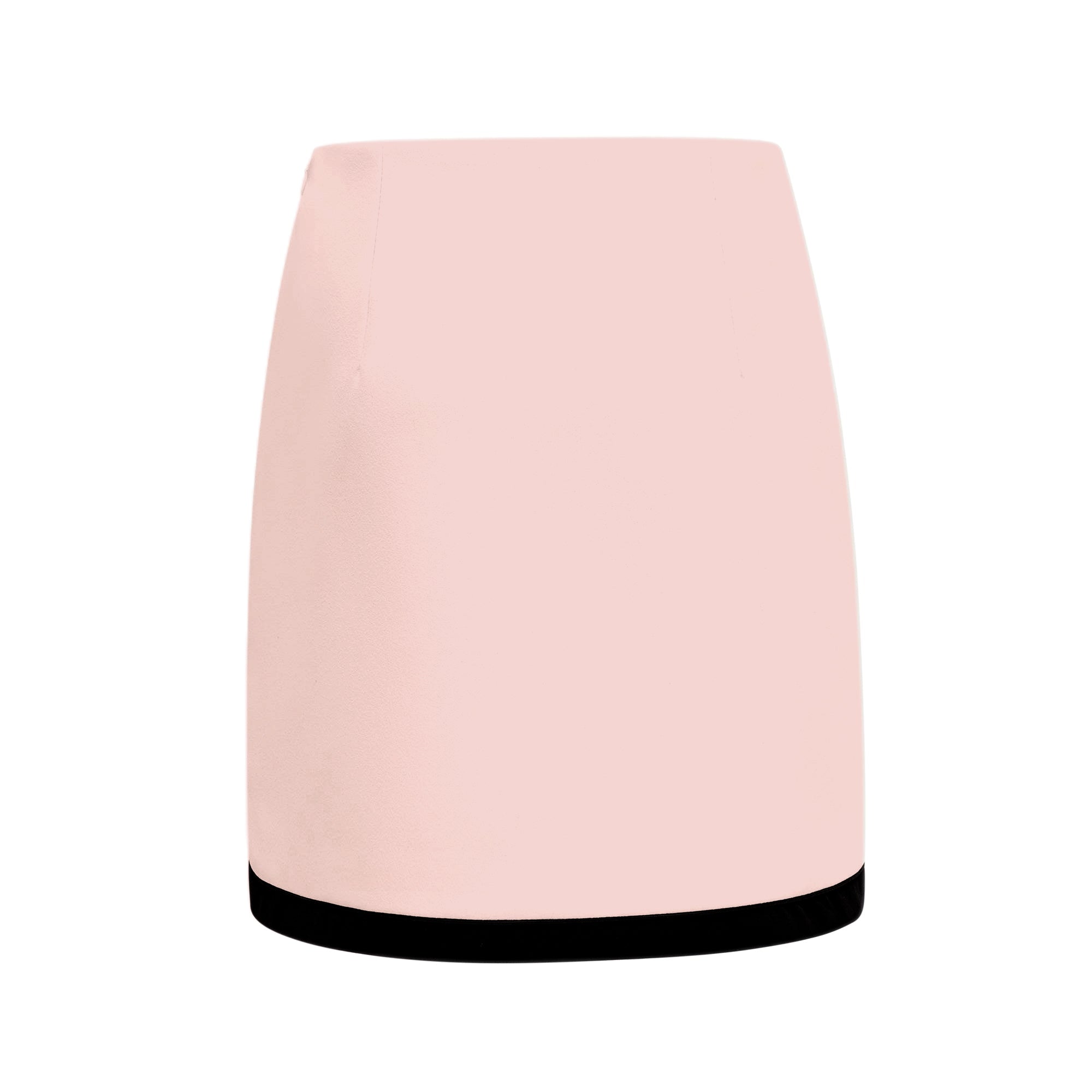 طقم فيسبيرا من قطعتين، جاكيت وتنورة بألوان متباينة