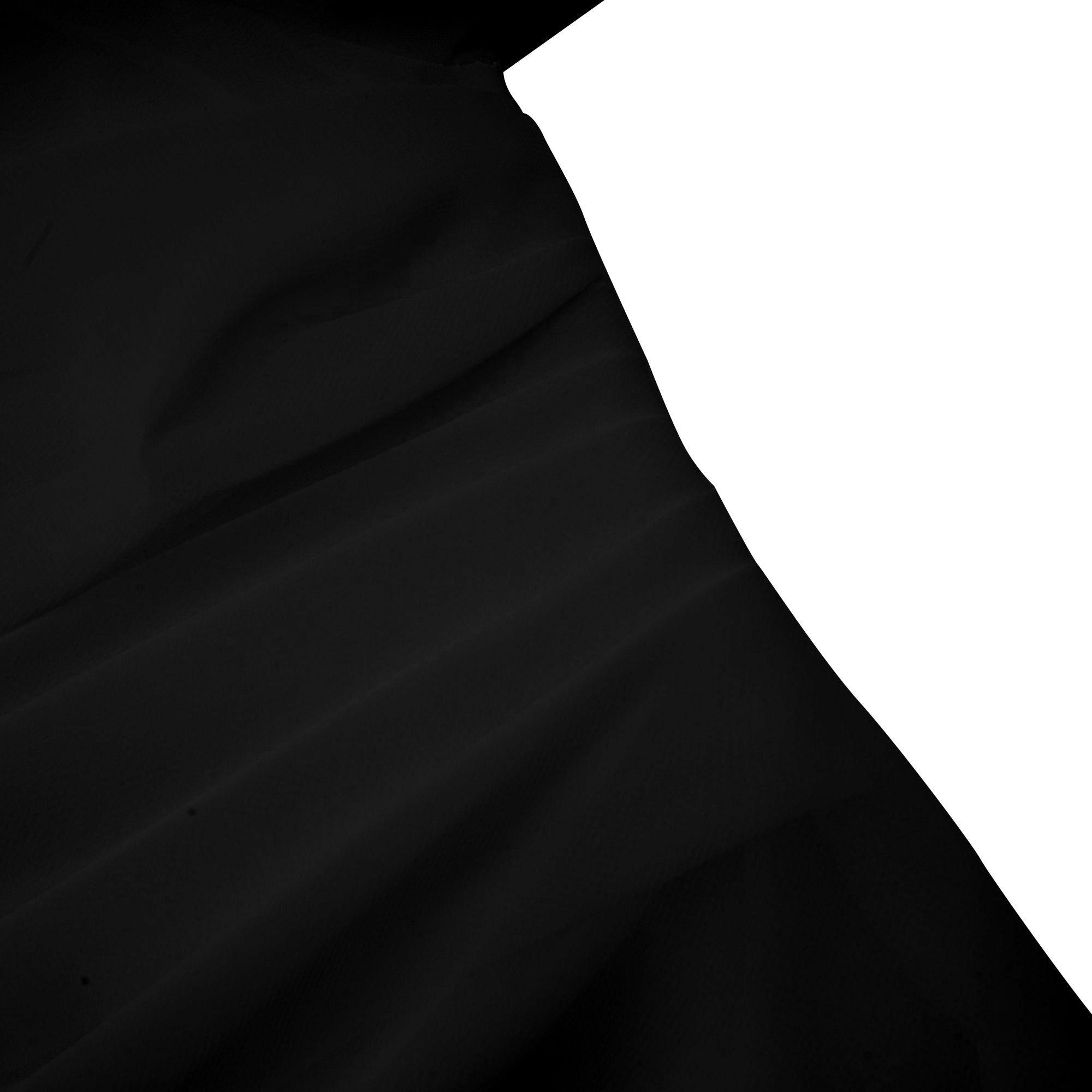 طقم أندريا بلوزة وتنورة من التول غير المتماثل باللون الأسود