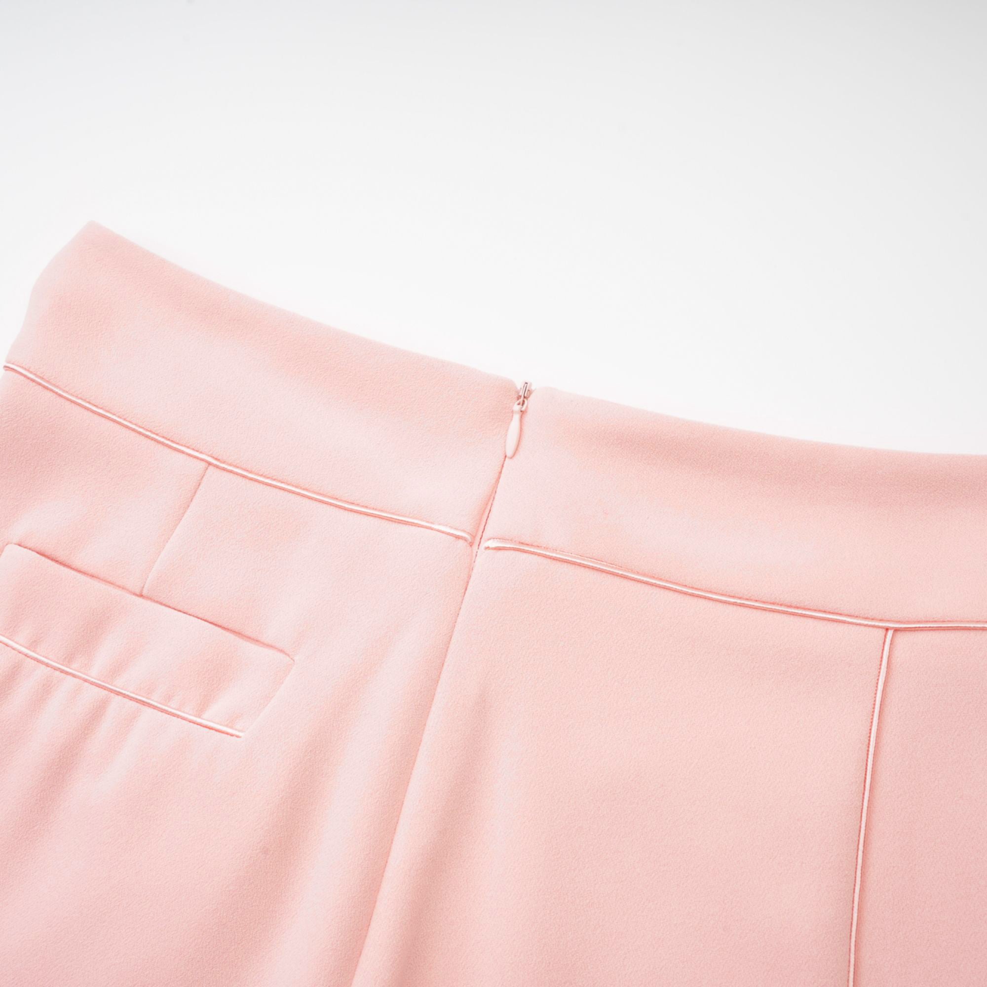 Claretta – passendes Set aus Blazer und Hose im Farbblockdesign