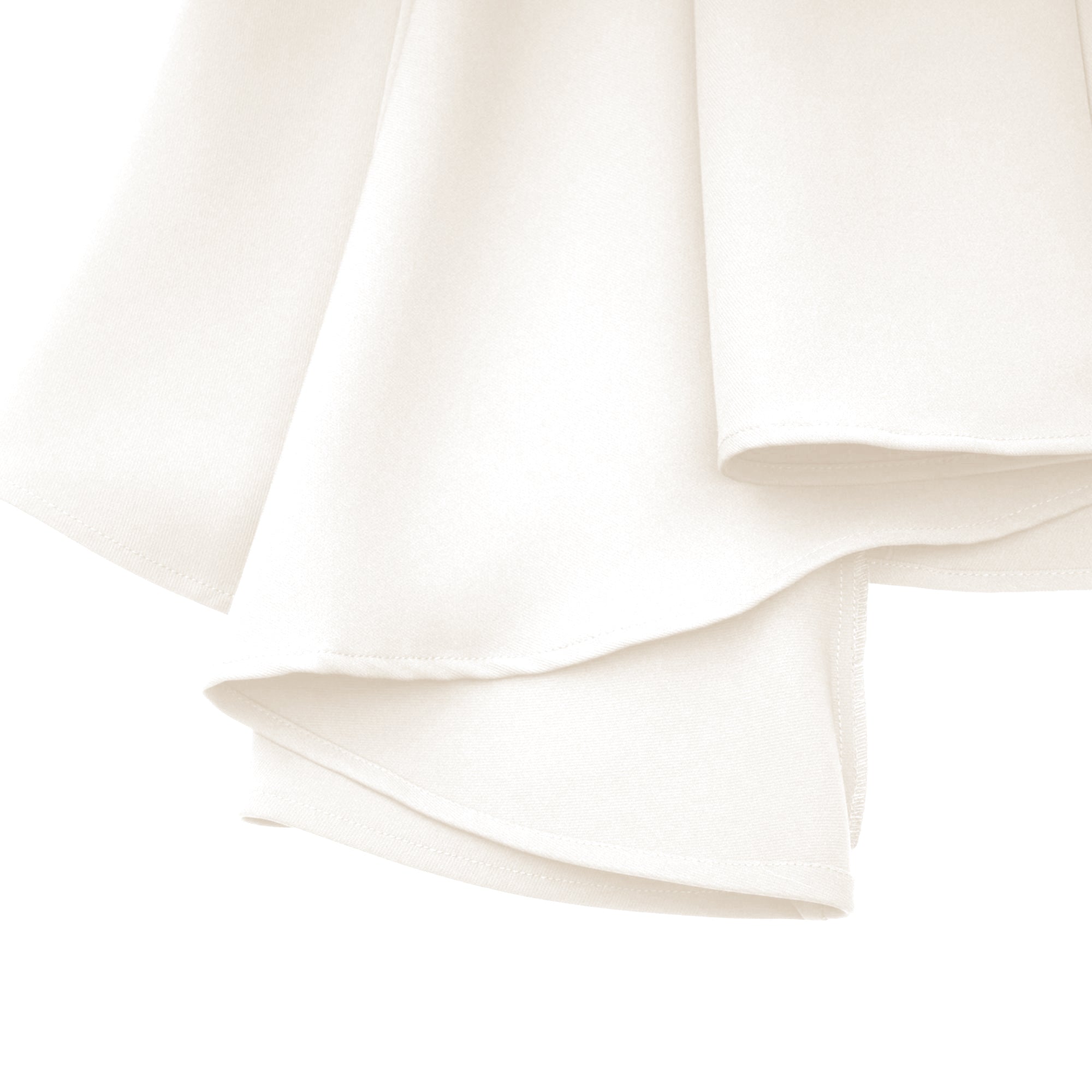 فستان جينيفير متوسط الطول بني غير متماثل