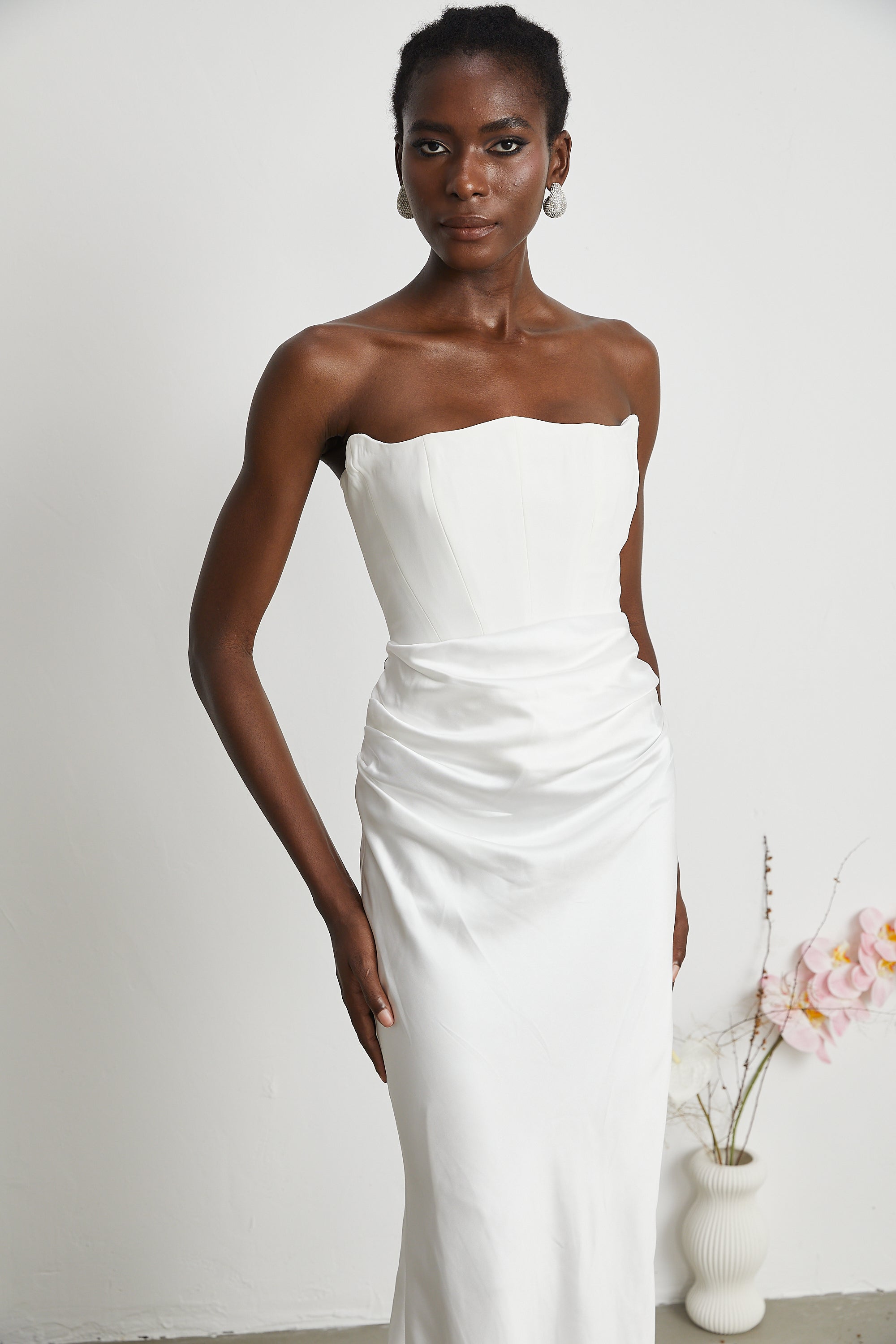 Aurore Off-Shoulder Maxi Dress