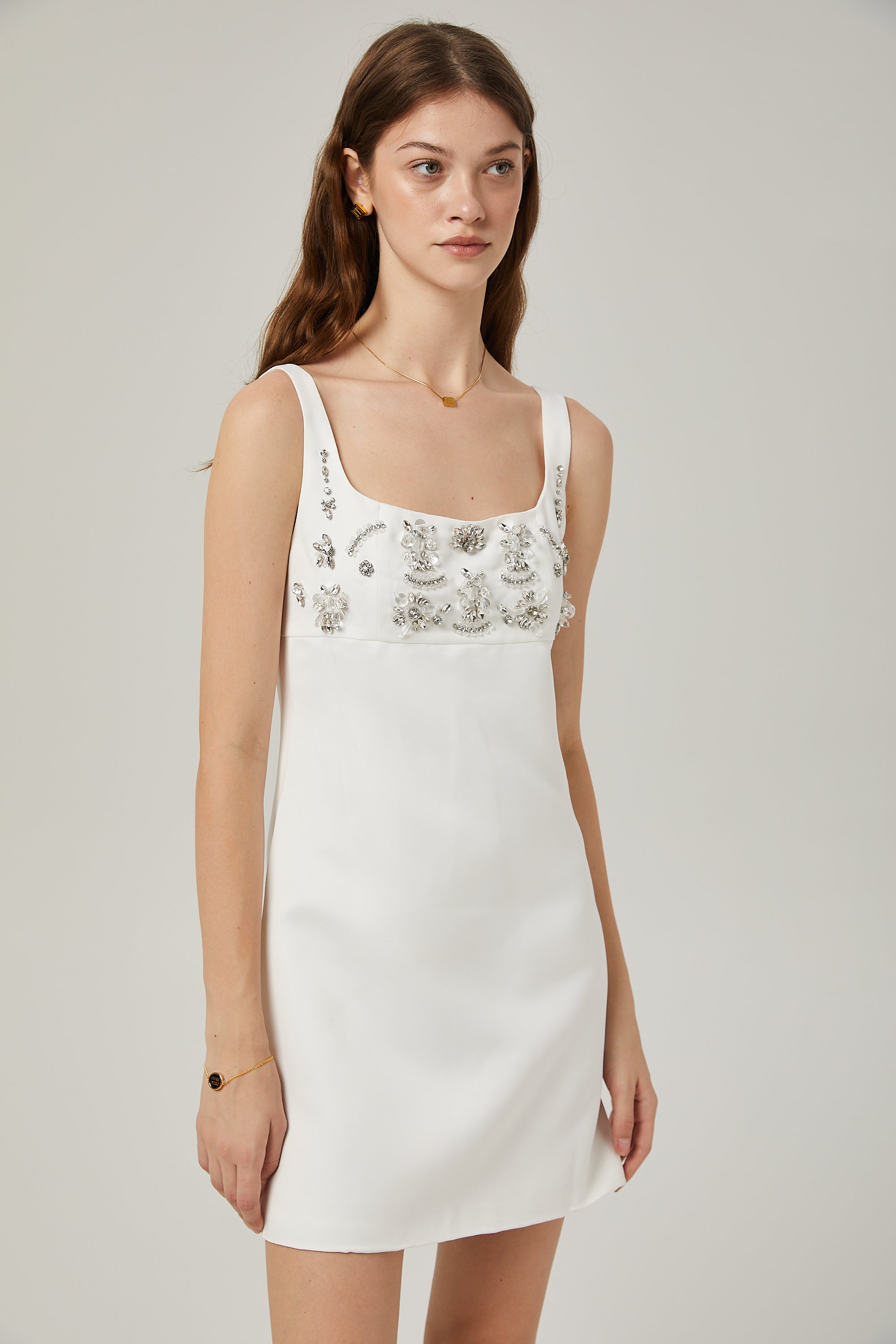 فستان أرديل المزين القصير