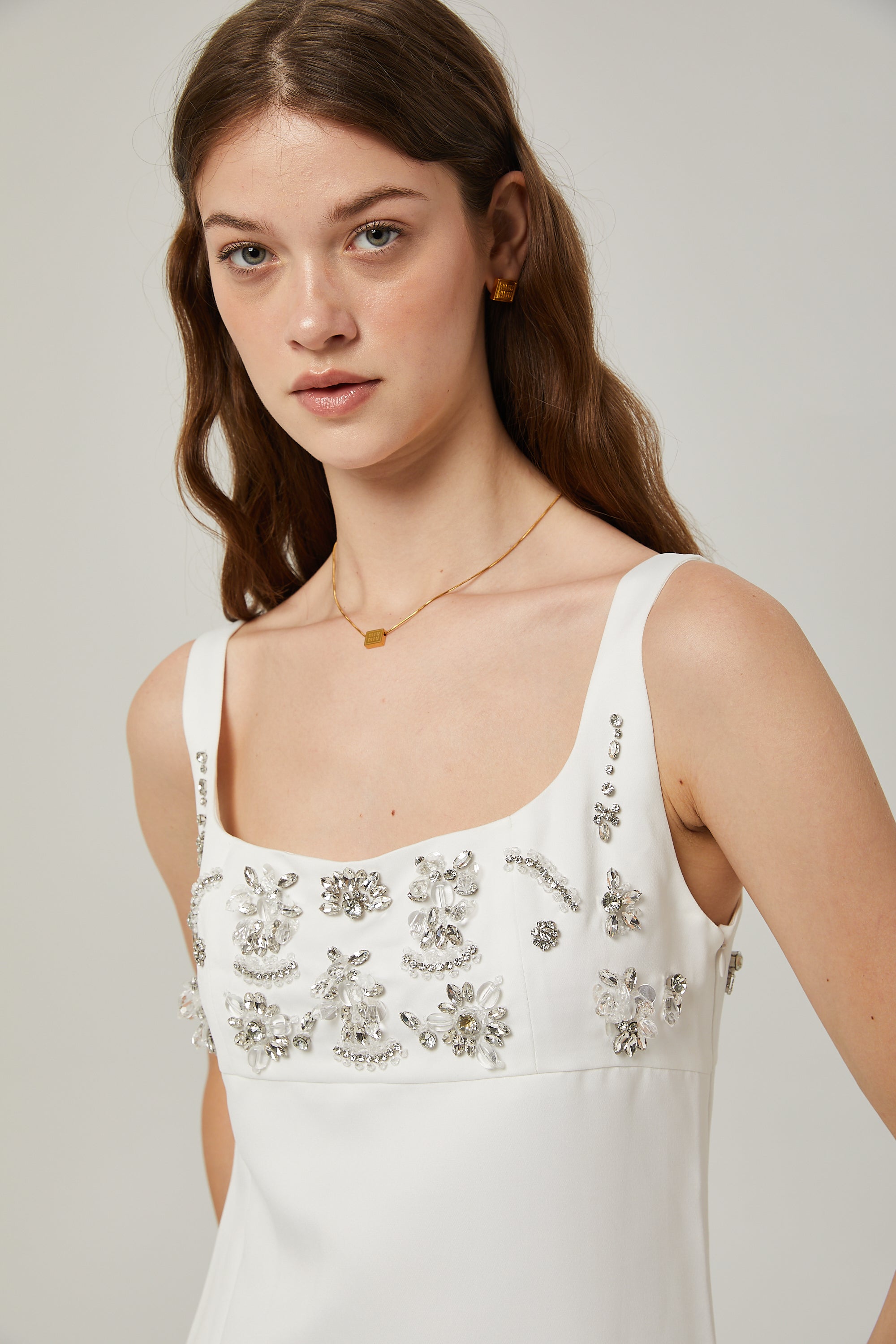 فستان أرديل المزين القصير