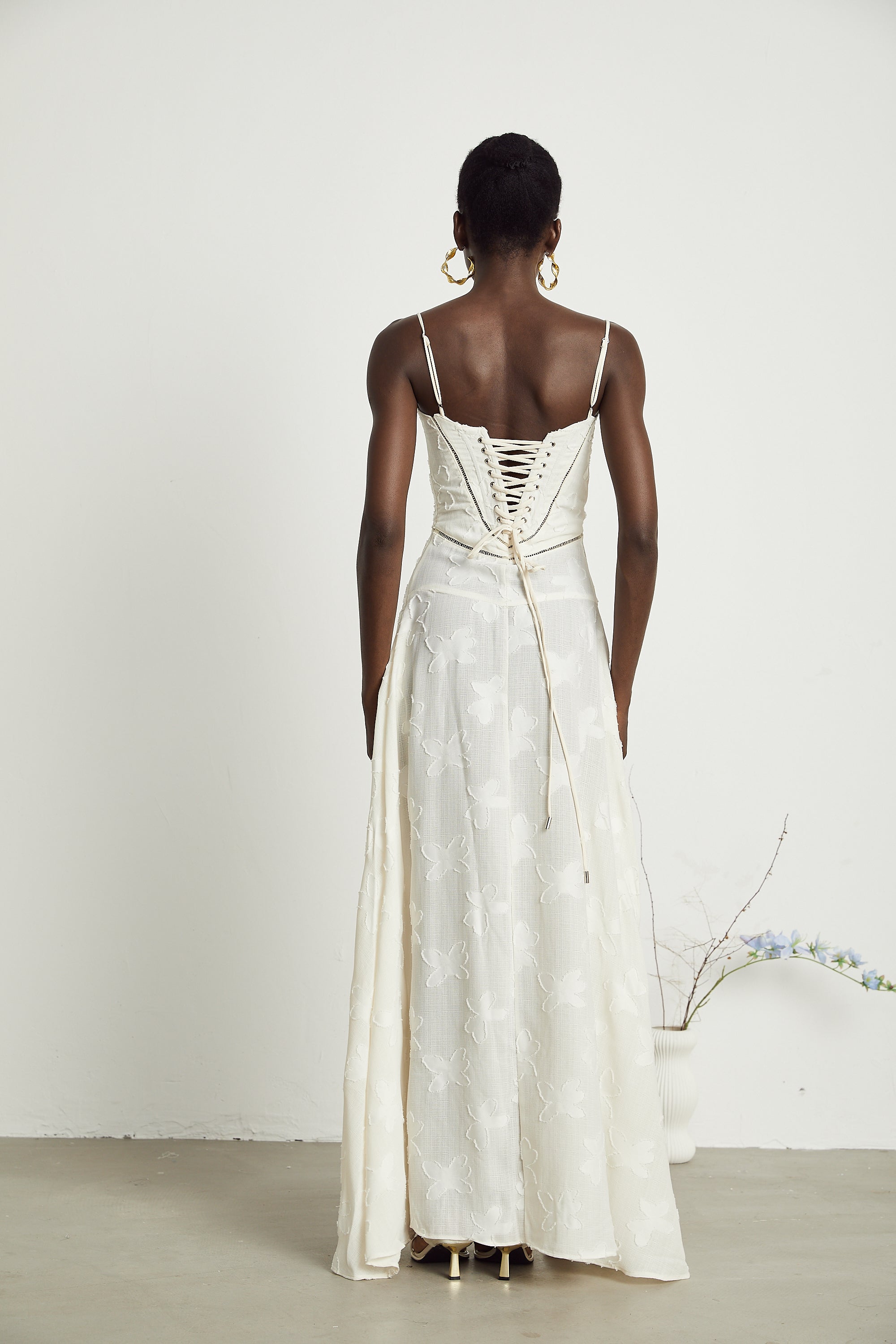 فستان ماكسي مزهر من أدبيلا