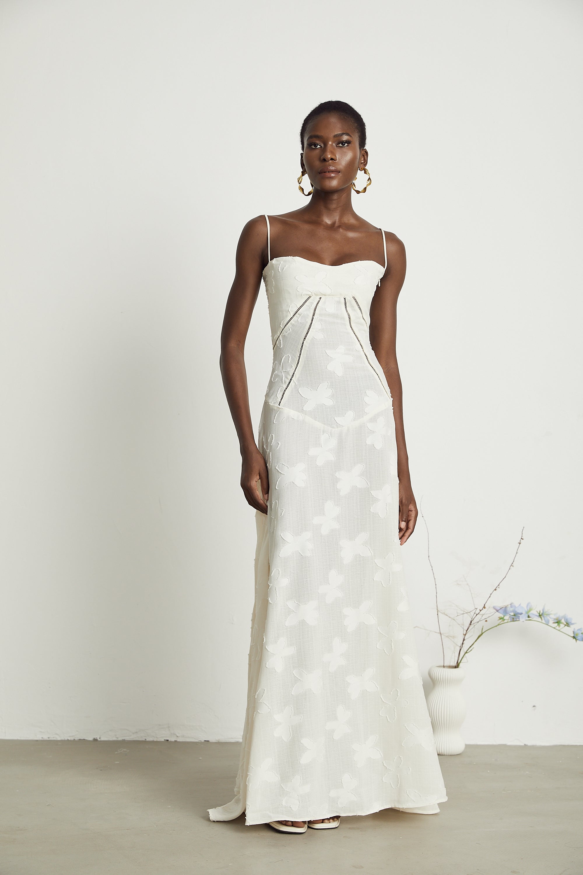 فستان ماكسي مزهر من أدبيلا