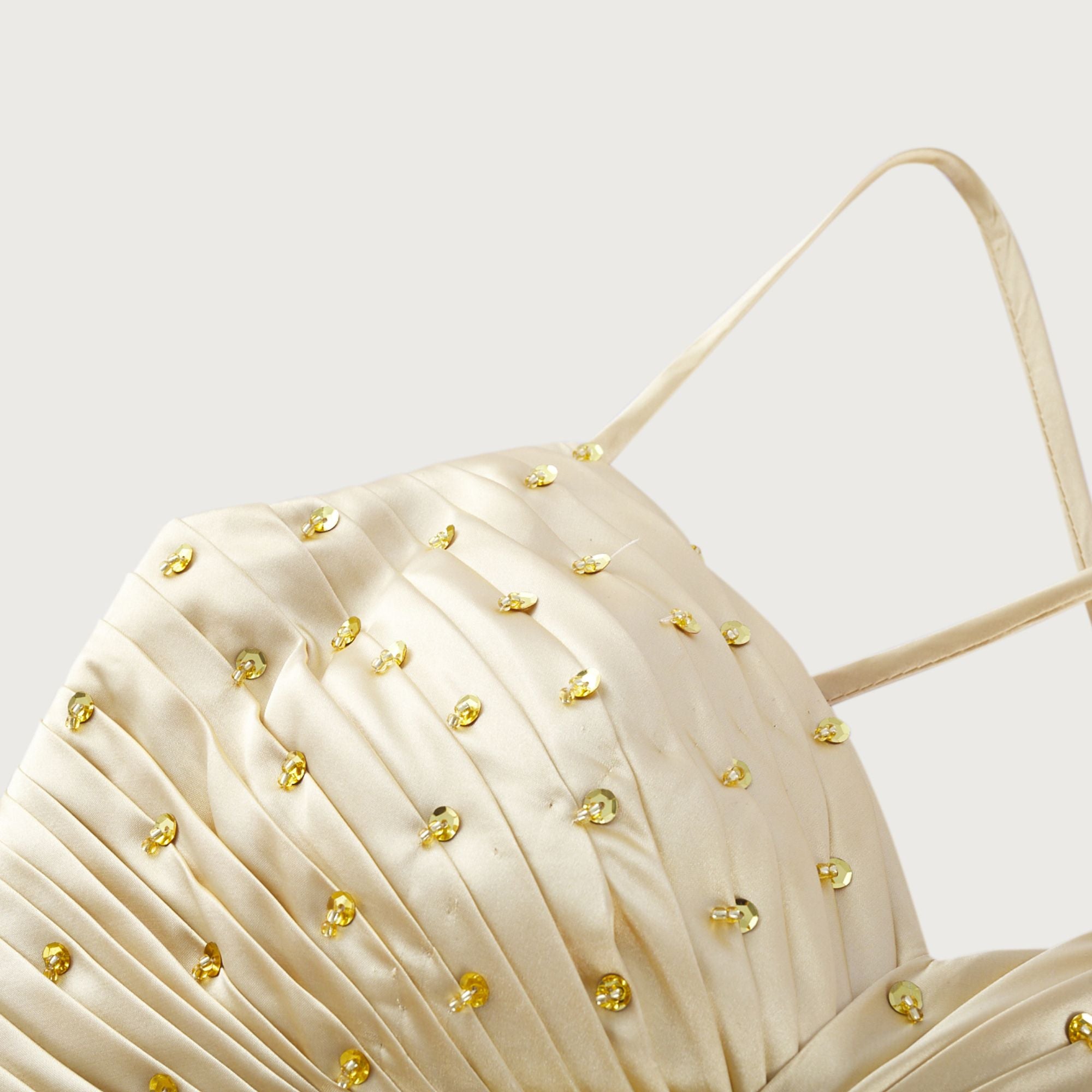 فستان ماكسي مطوي من ايلين