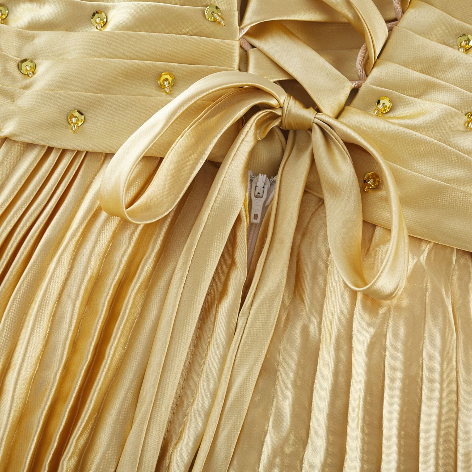 فستان ماكسي مطوي من ايلين