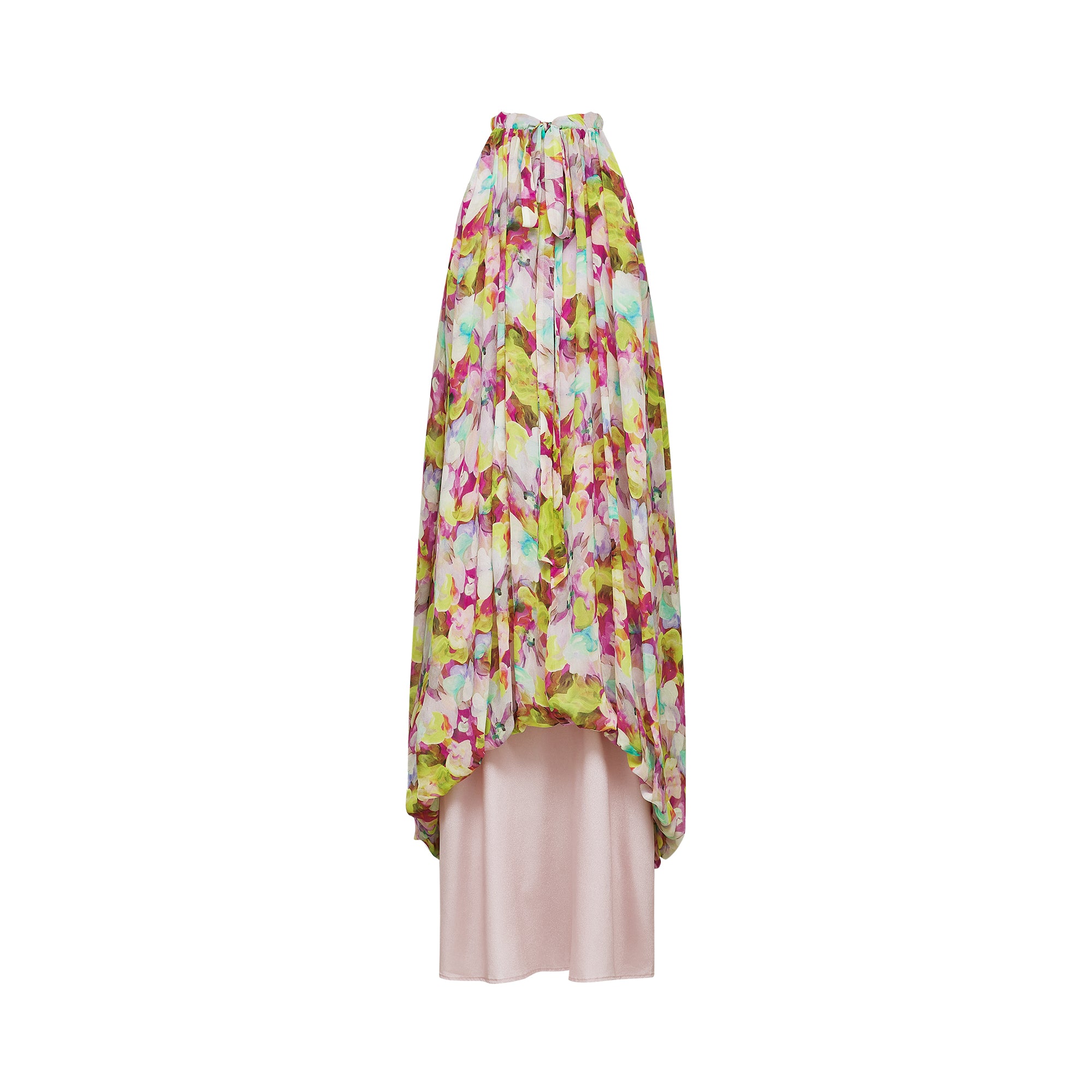 Robe midi sans manches à imprimé floral Gianina (Vente définitive - États-Unis uniquement)