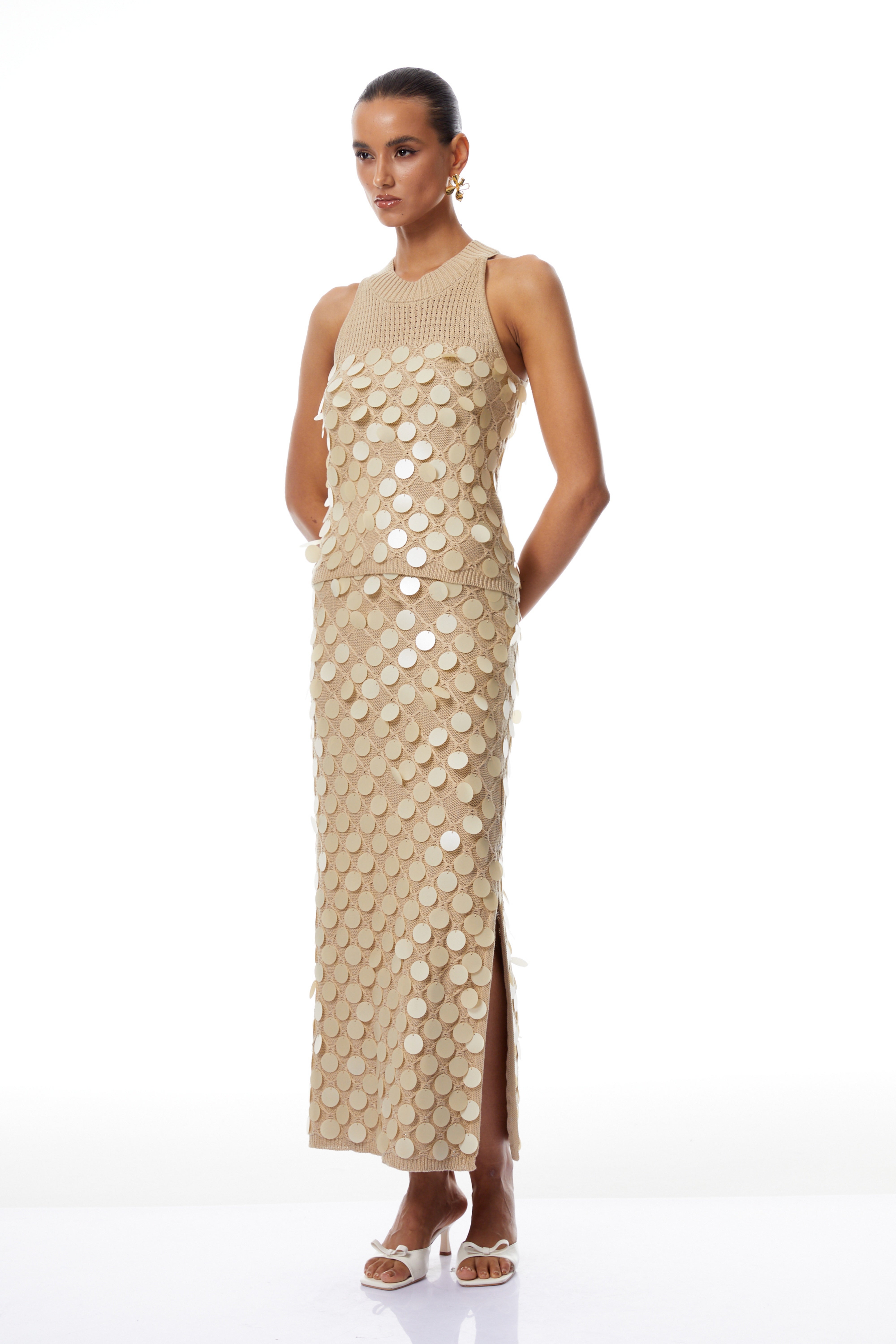 مجموعة فينسينزا من سلاسل الترتر المحايدة المحبوكة