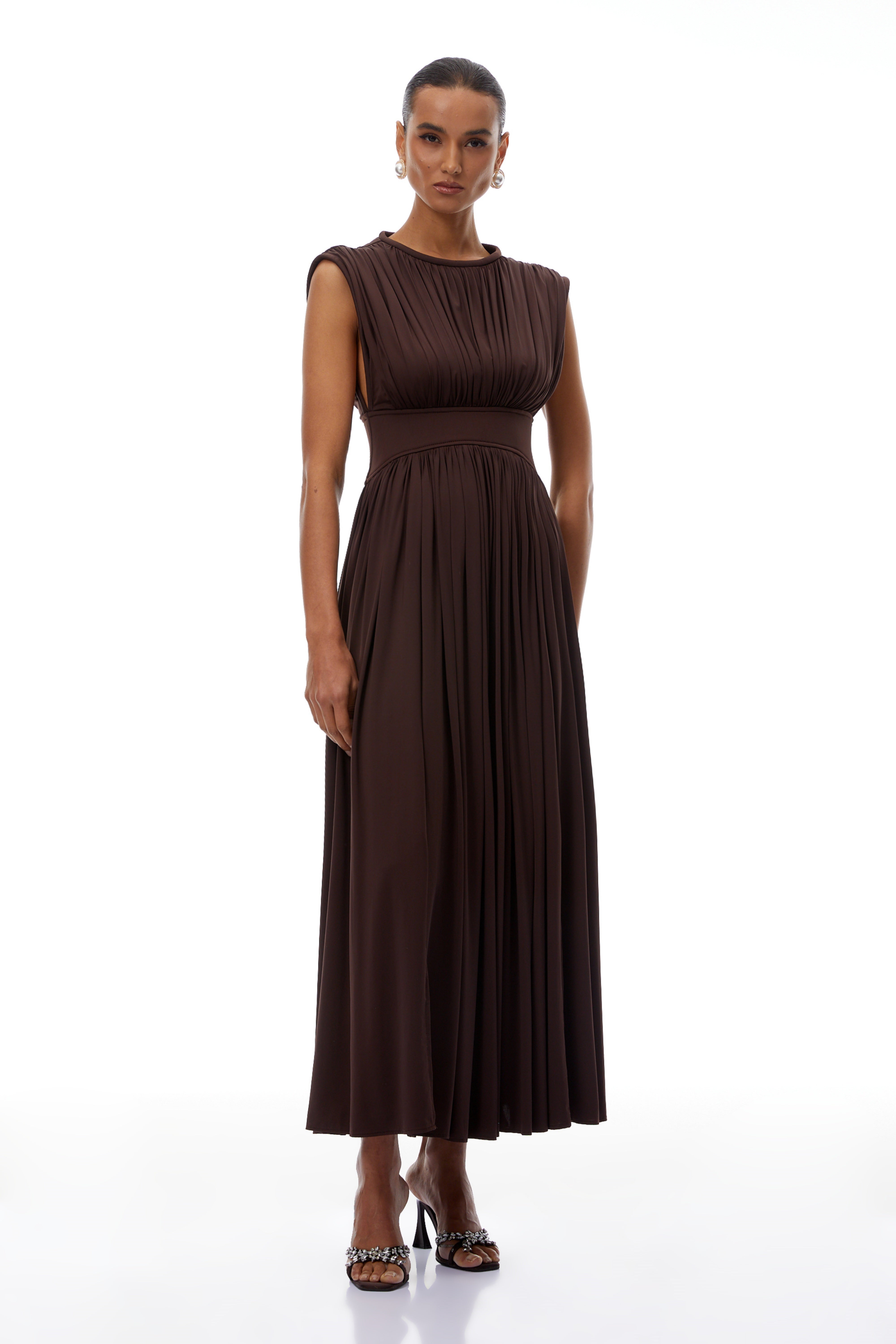 بنطلون كارغو بالازو بخصر مرتفع من أجاثي