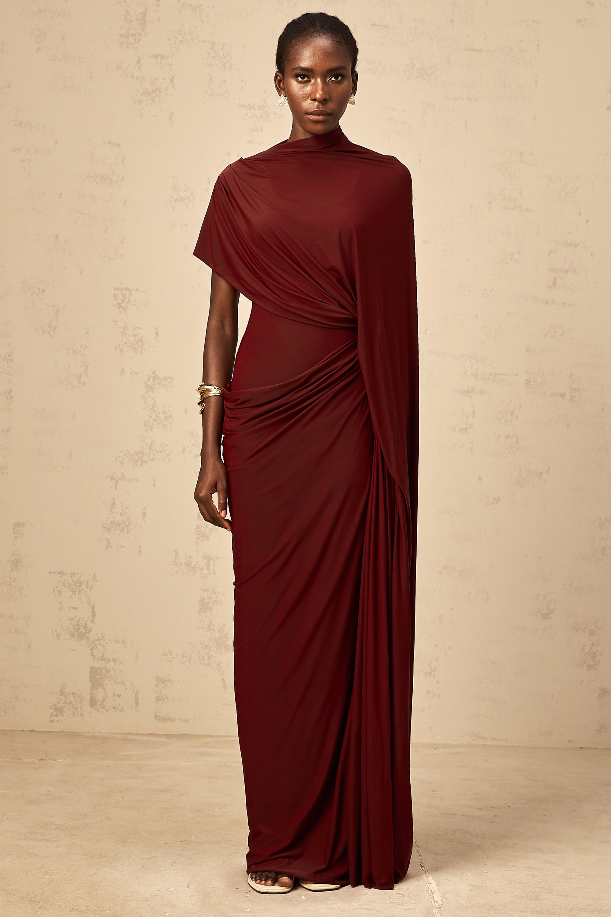 Asymmetrical Maxi Dress