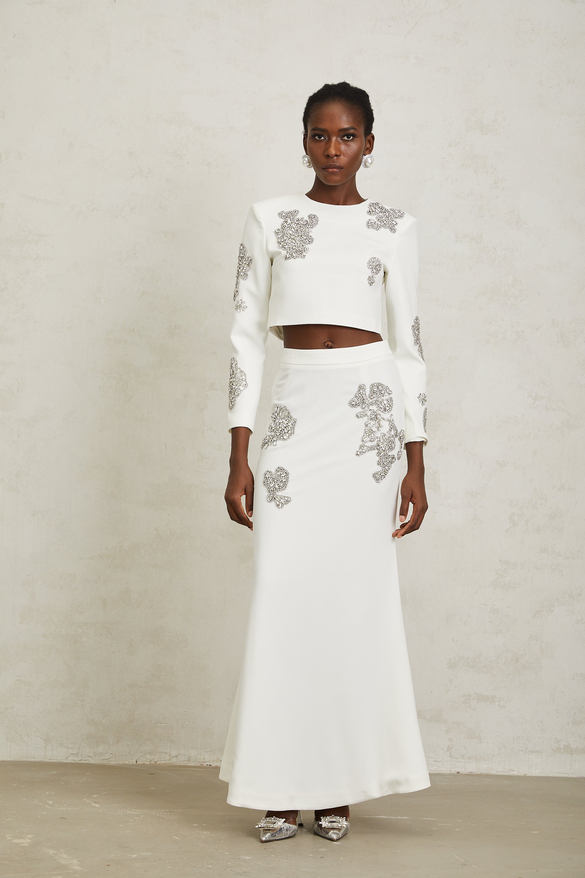 فستان ماكسي أصفر من أورفوك