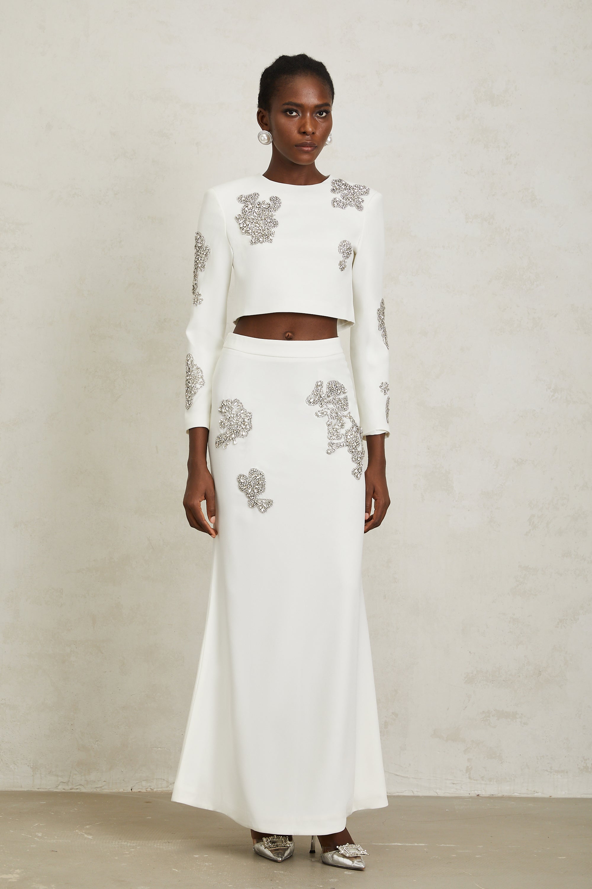 فستان ماكسي أصفر من أورفوك