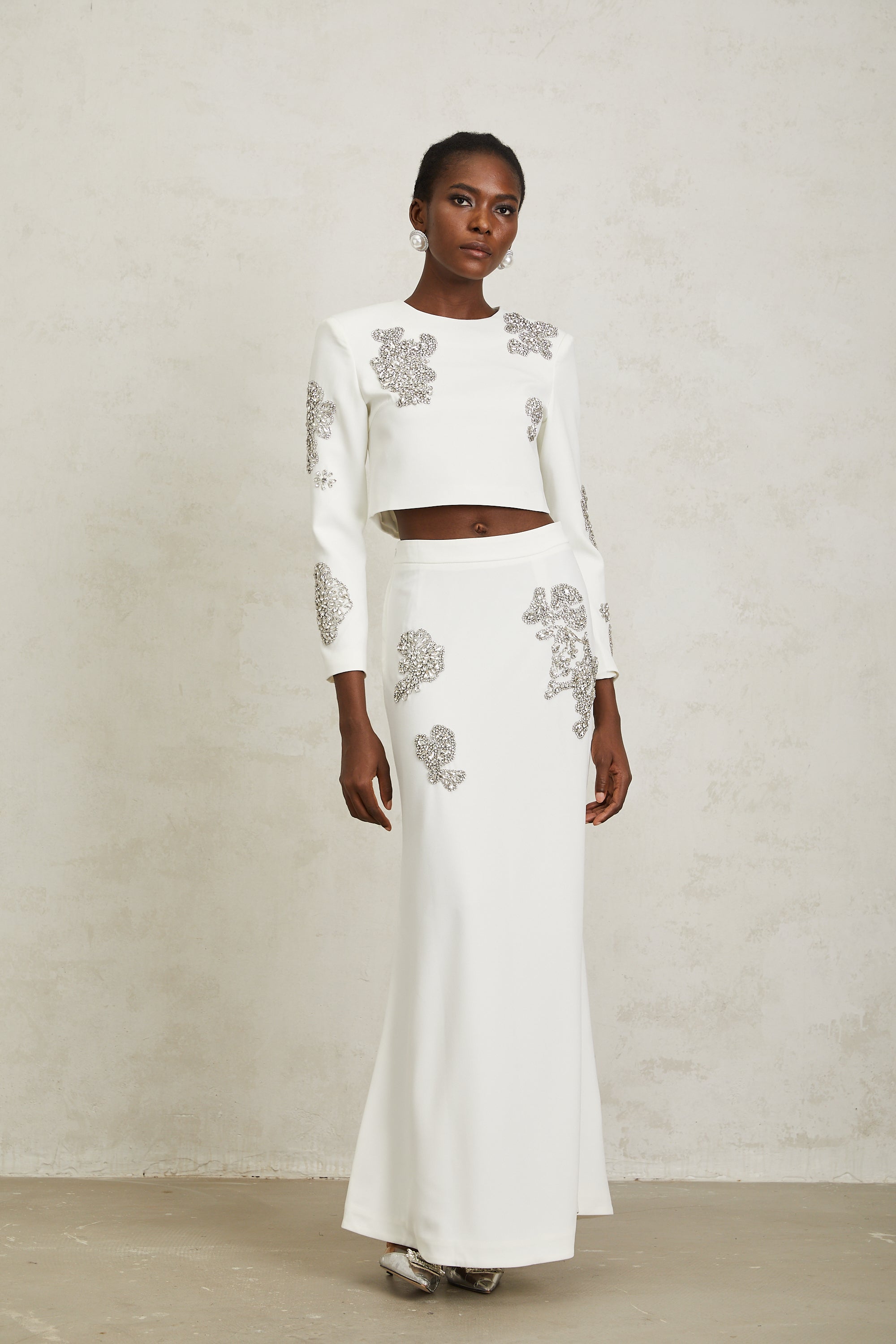 فستان ماكسي أصفر من أورفوك