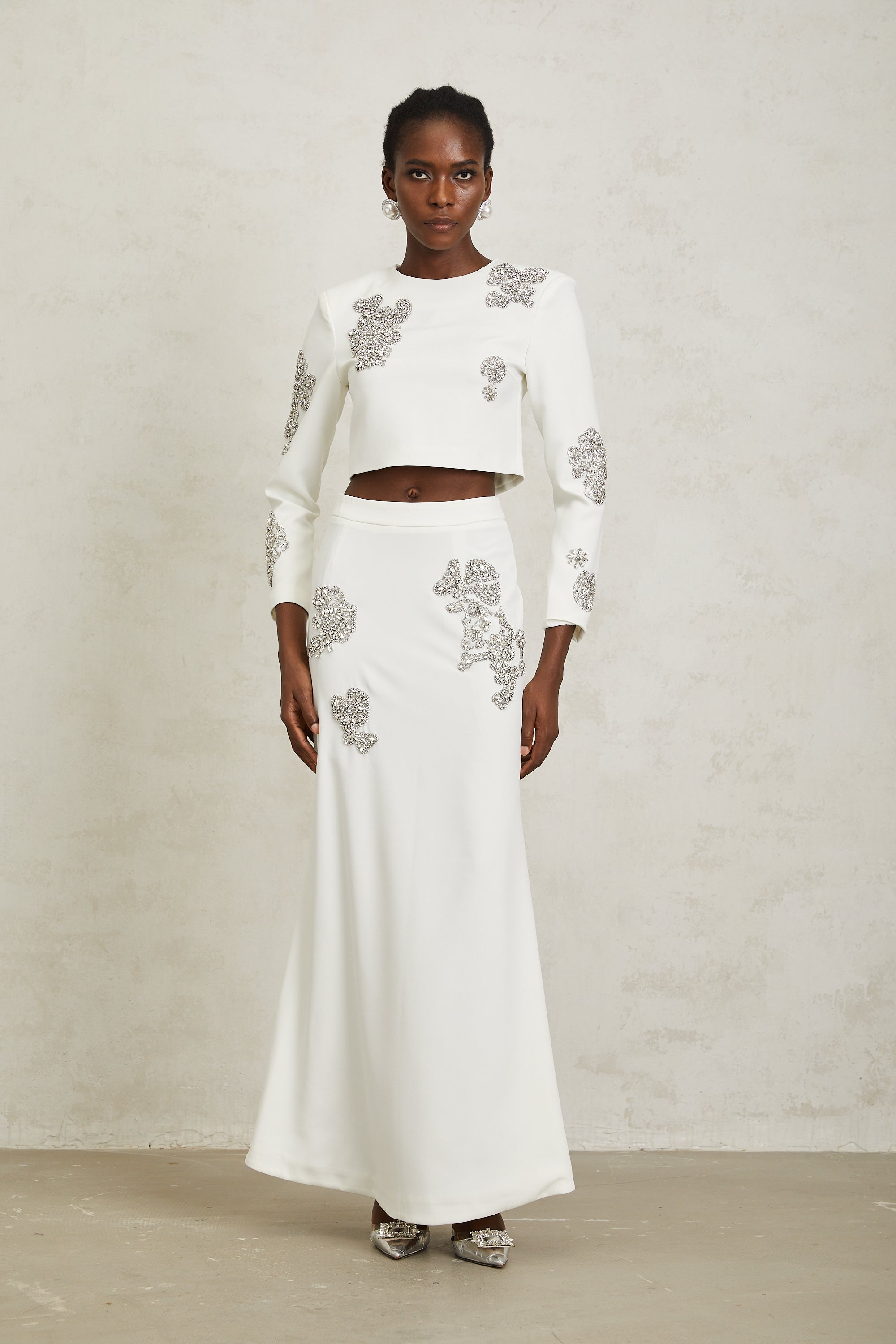 فستان ماكسي أصفر من أورفوك