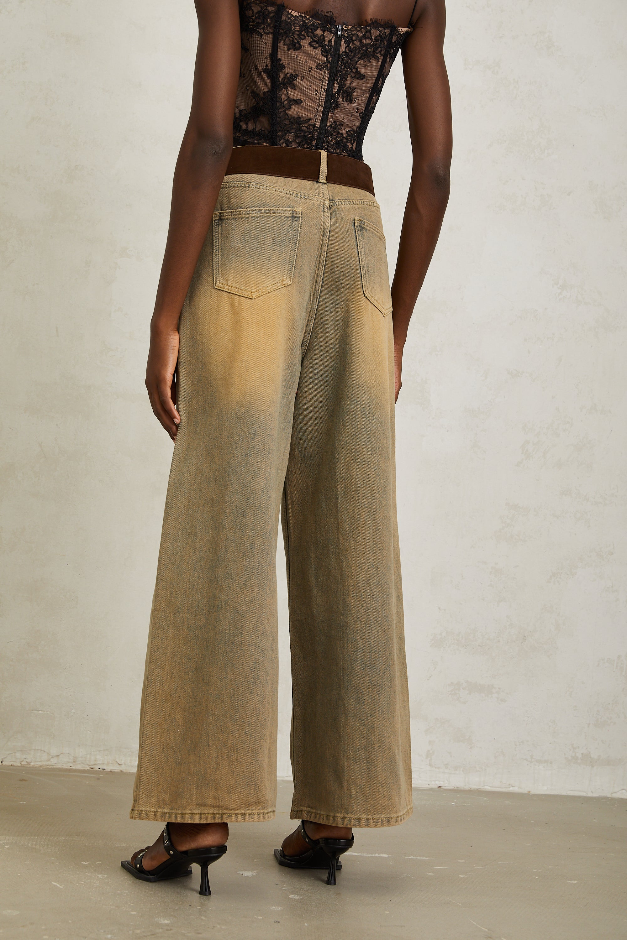 Loanne – Hellblaue Jeans aus verwaschenem Denim