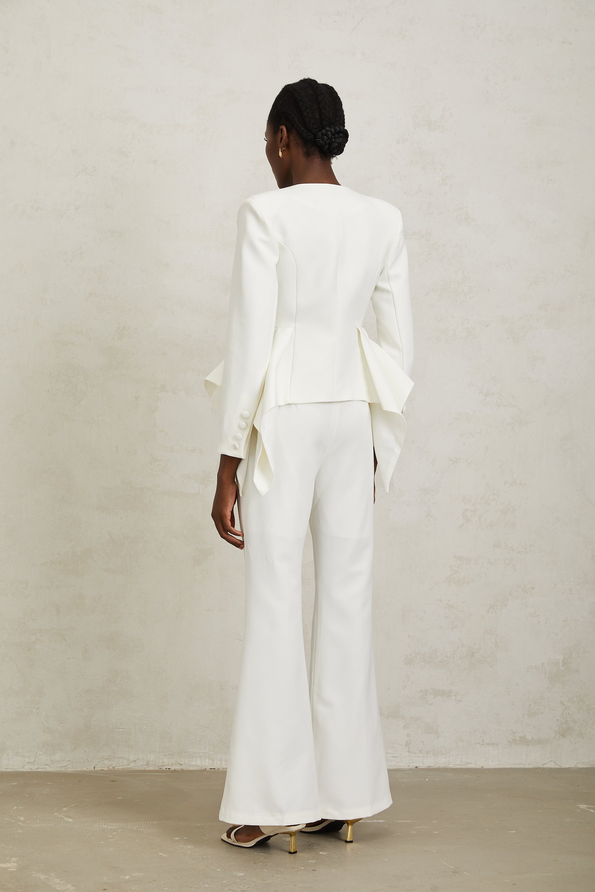 فستان ماكسي أصفر من أورفوك