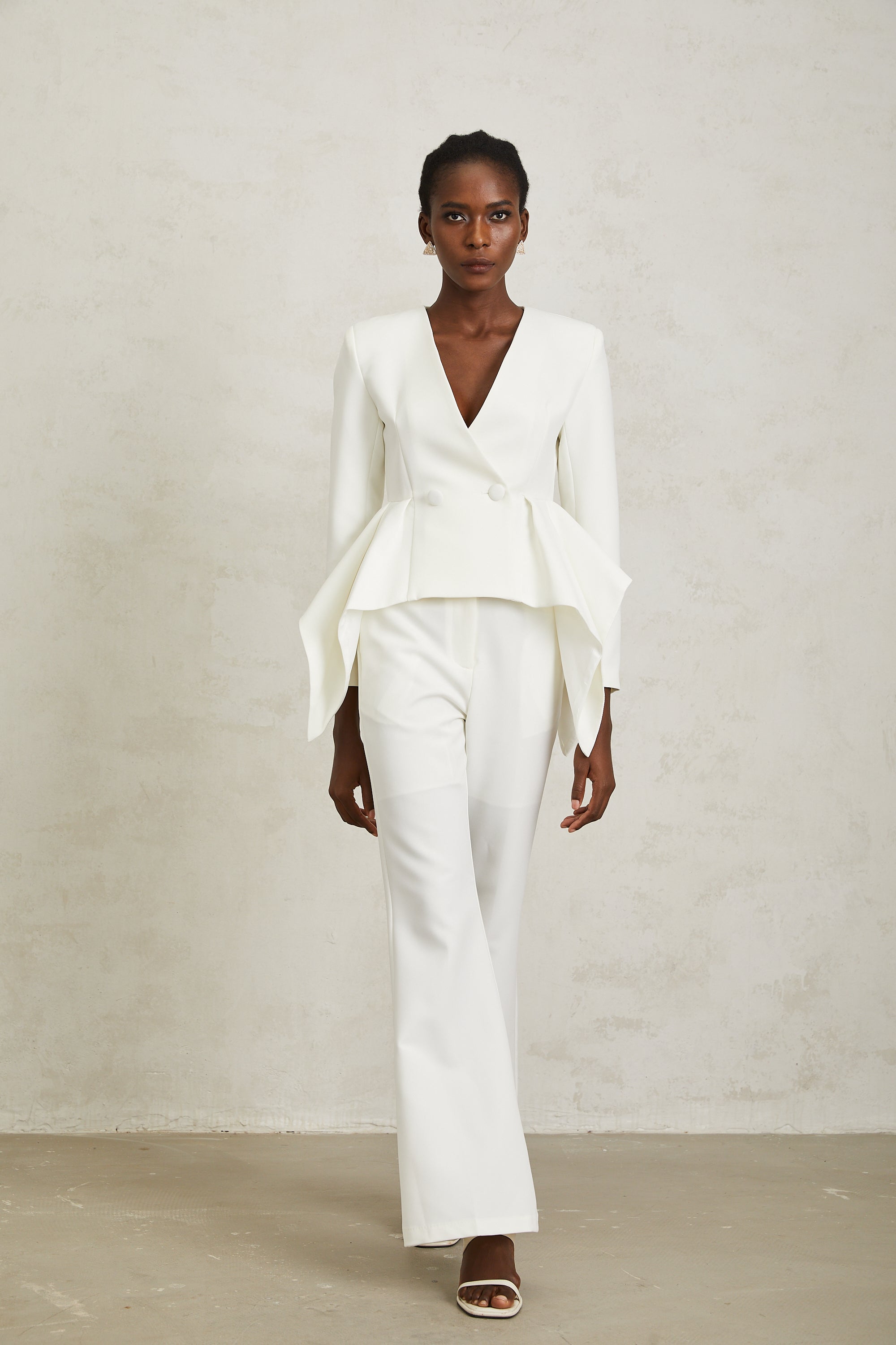 فستان ماكسي أصفر من أورفوك