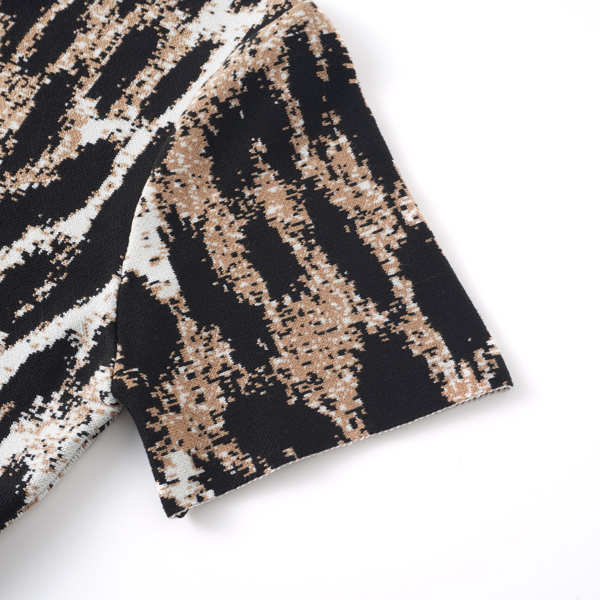 Lucie Brown Leopard Knit Mini Dress