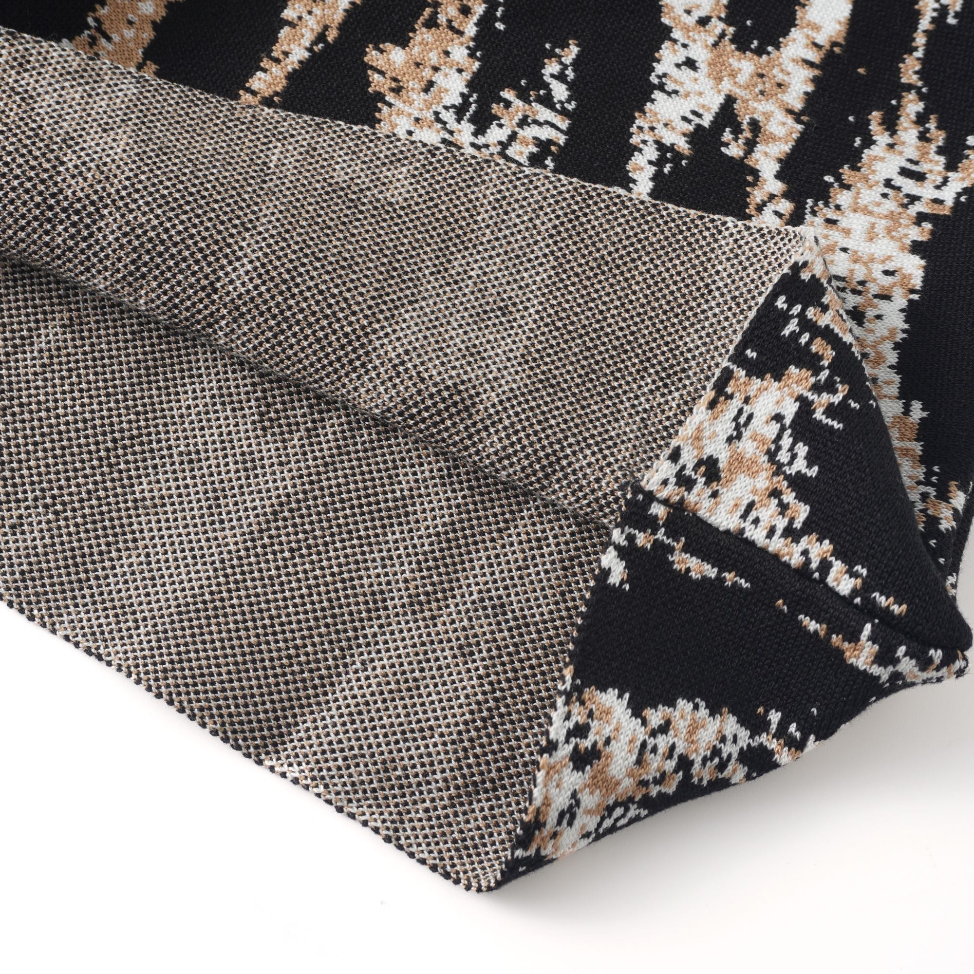 Lucie Brown Leopard Knit Mini Dress