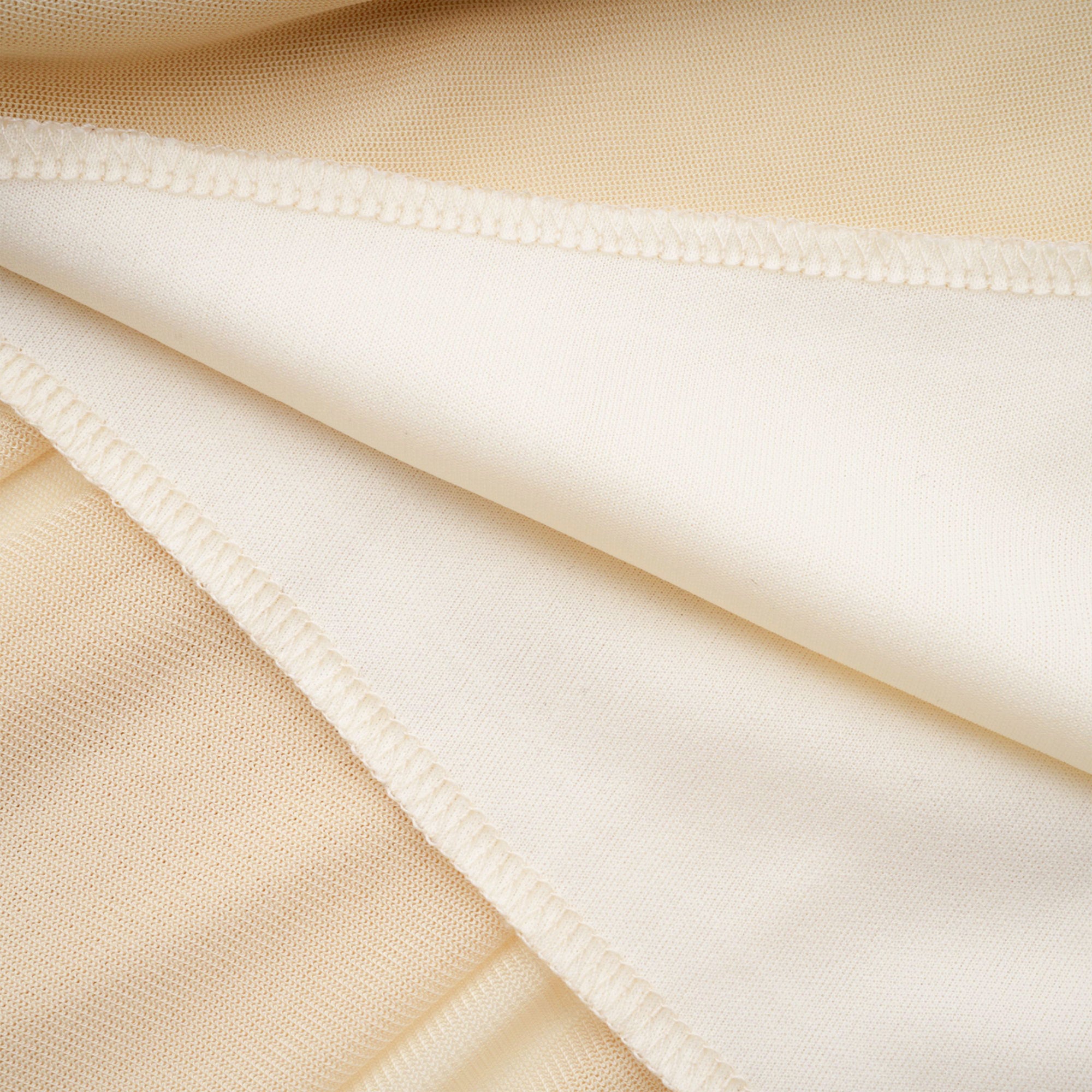 Robe longue plissée à manches lanterne jaune Annabelle