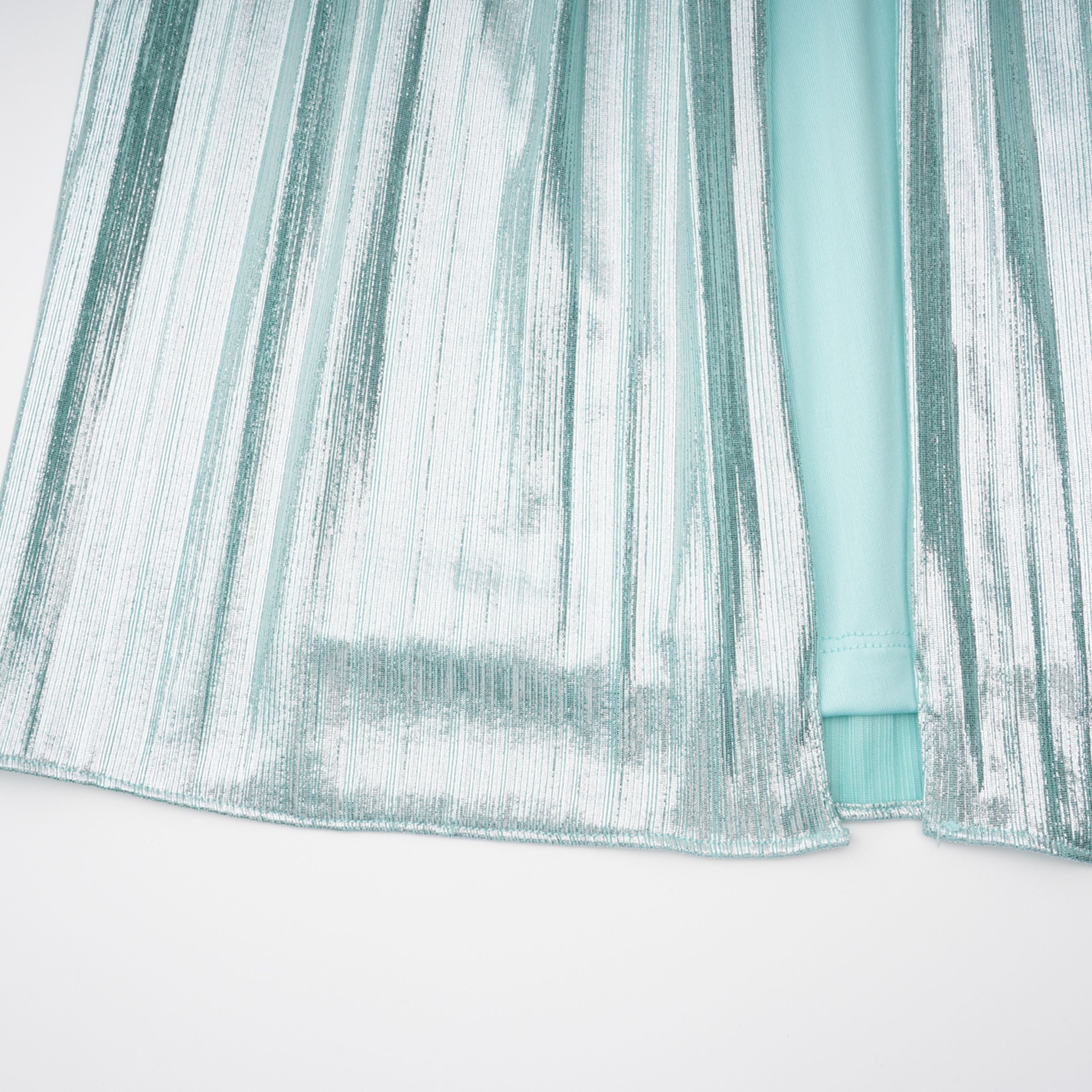 فستان طويل لامع باللون الأزرق الكوبالت من Azar