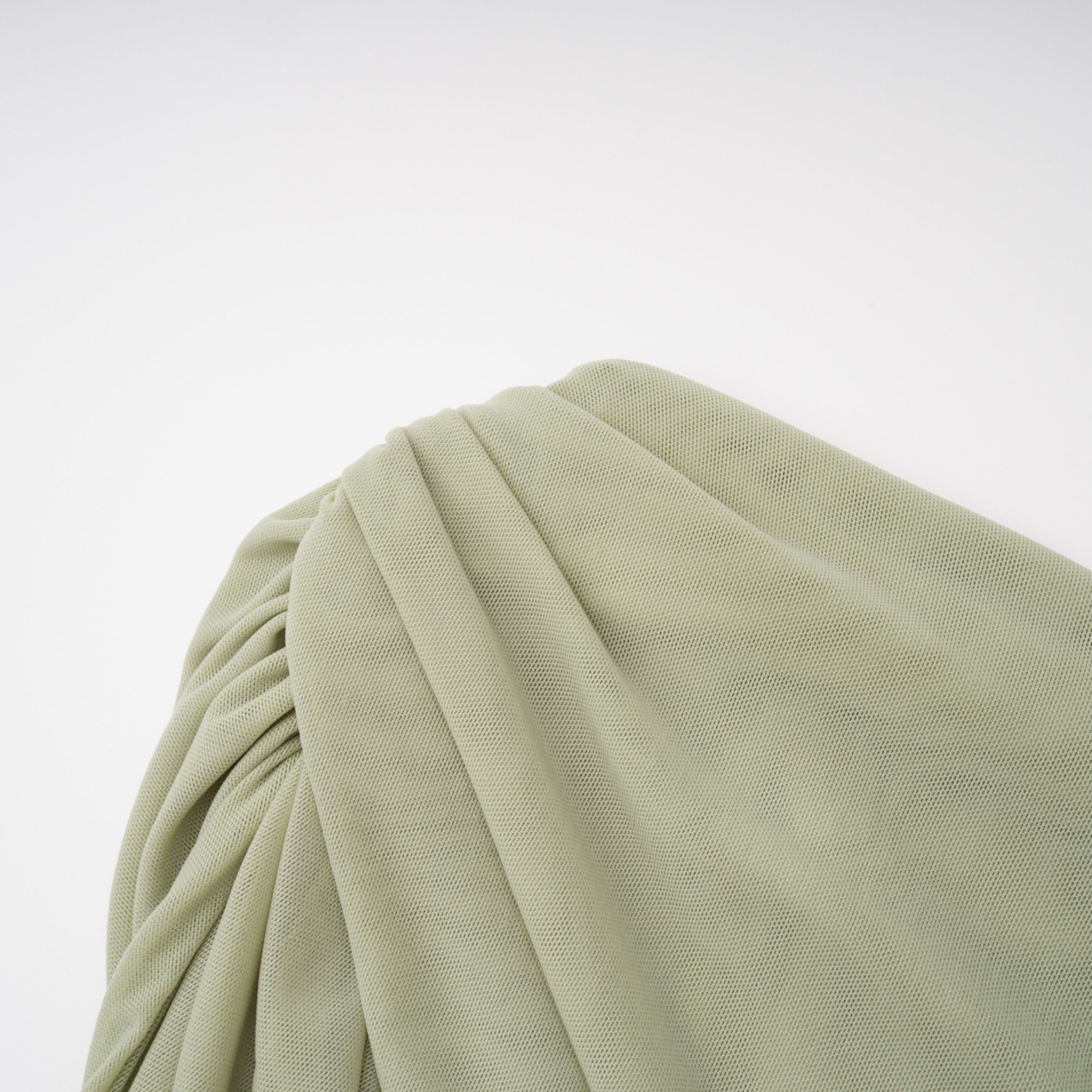 Branwen Green One Shoulder Top & Skirt Set