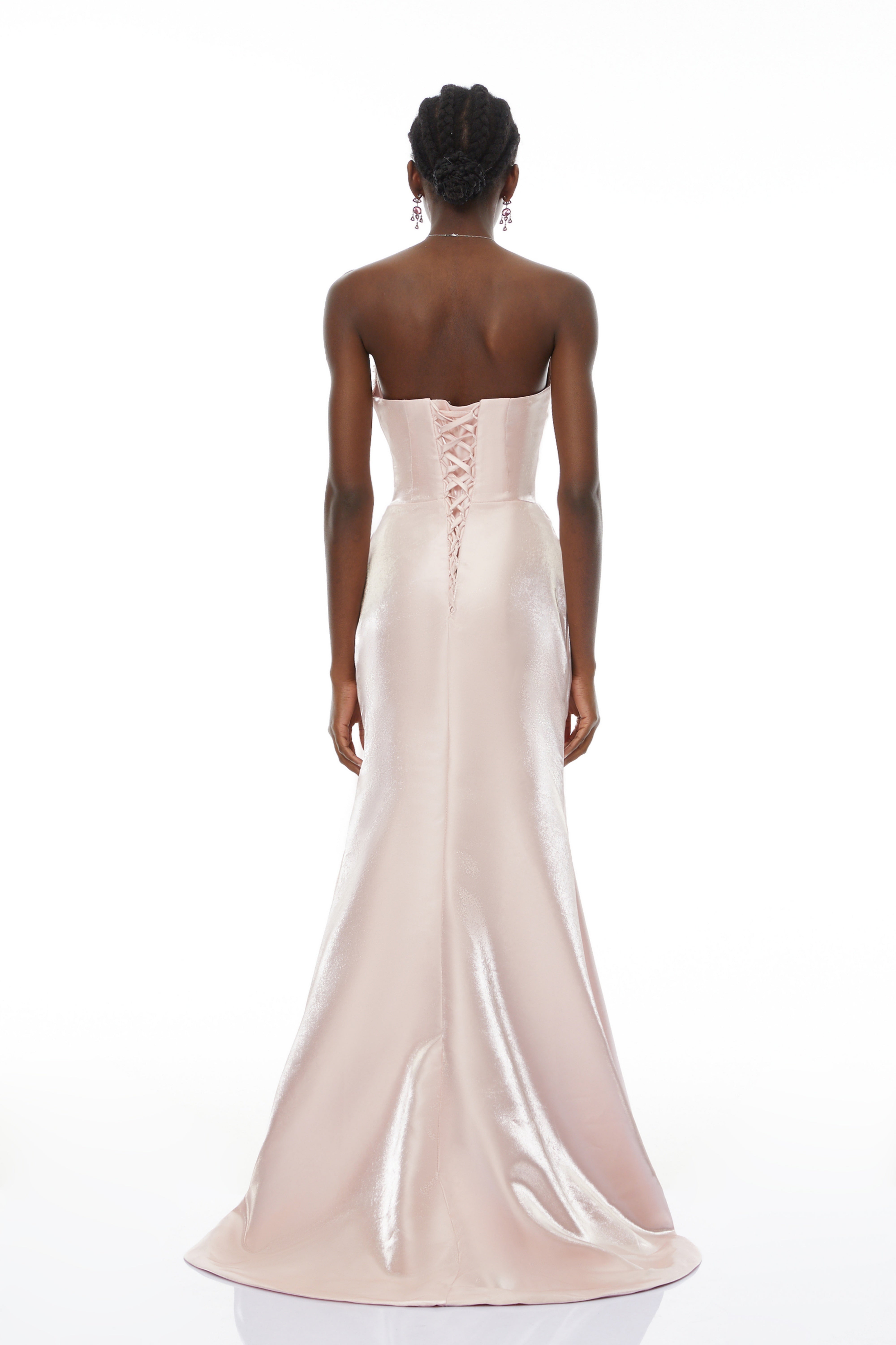 Charlotte Pink Off Shoulder Ruched Maxi Dress