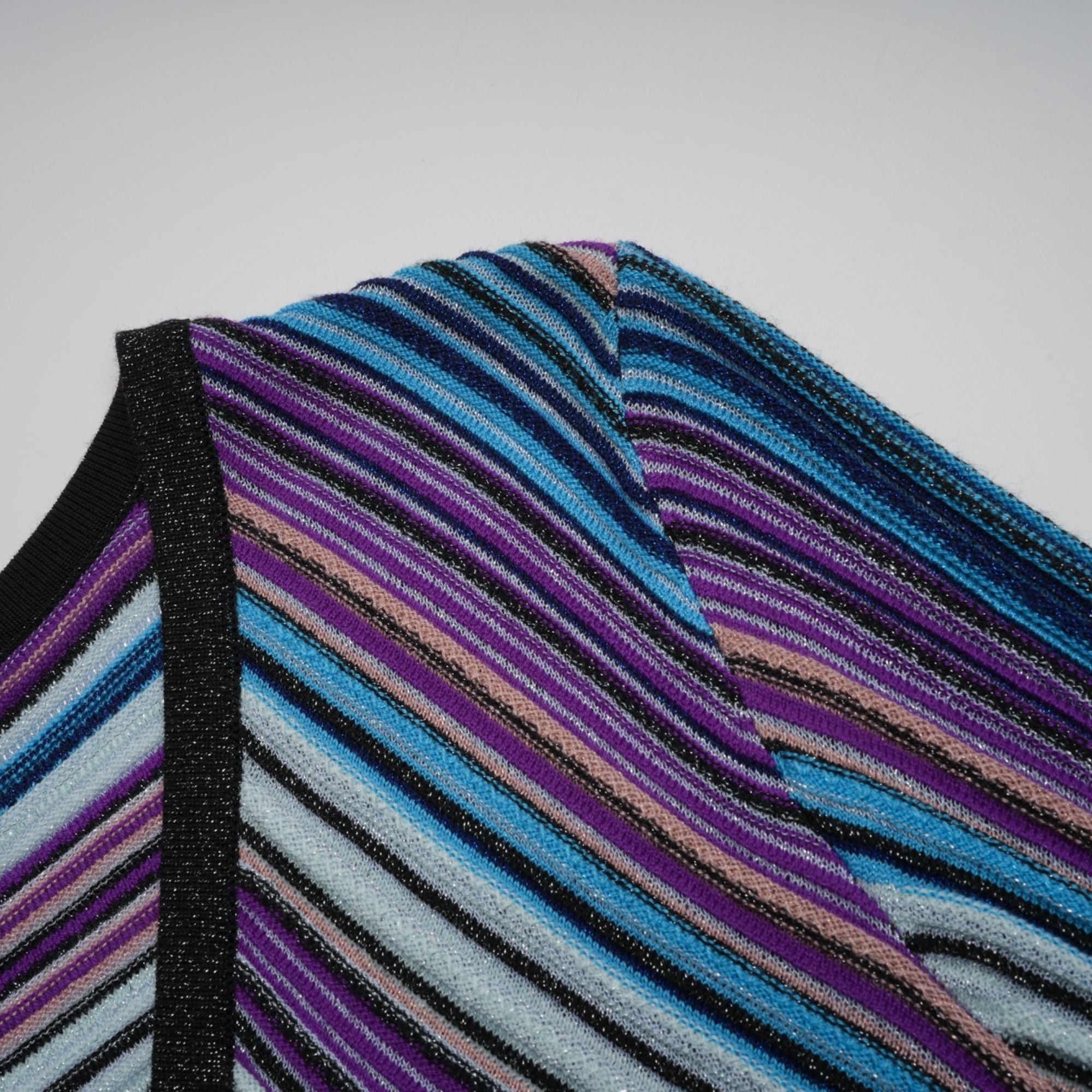 Mathilde metallic pleated midi dress in Blue