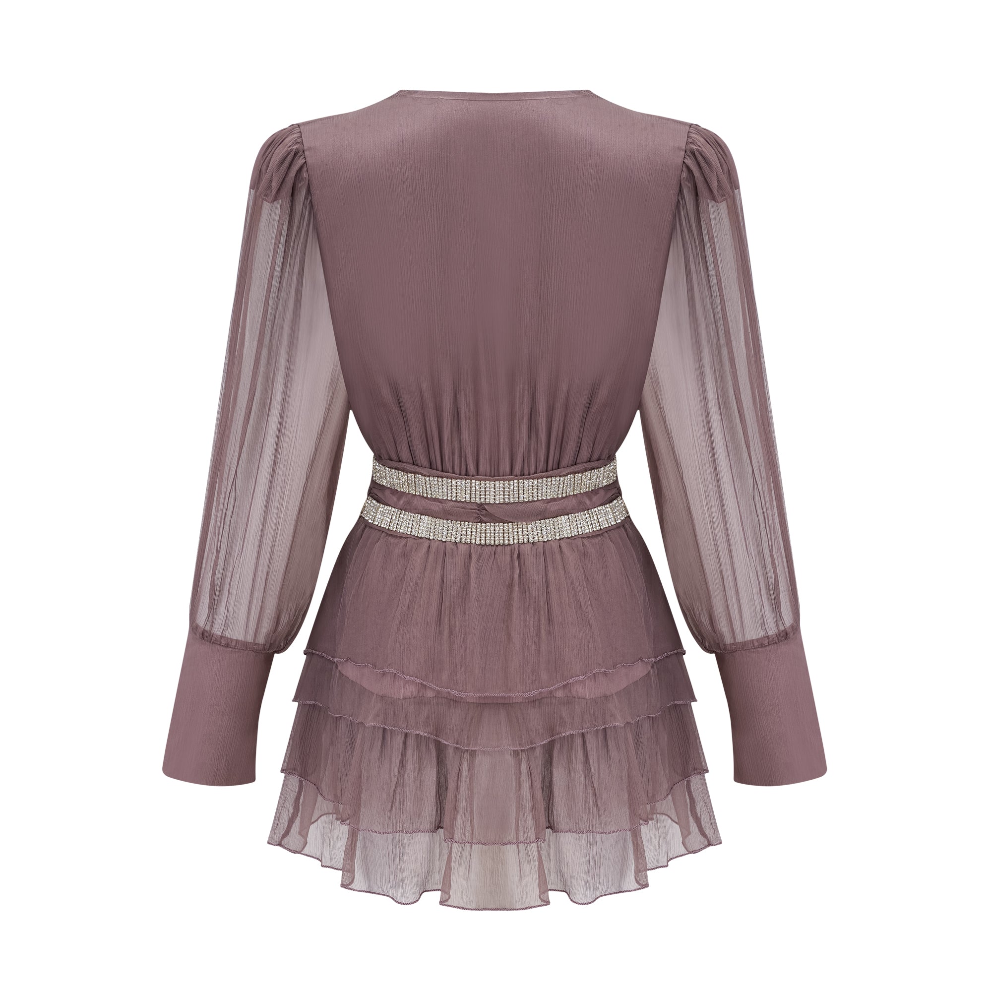 Ellica crystal-embellished silk mini dress (Final Sale)