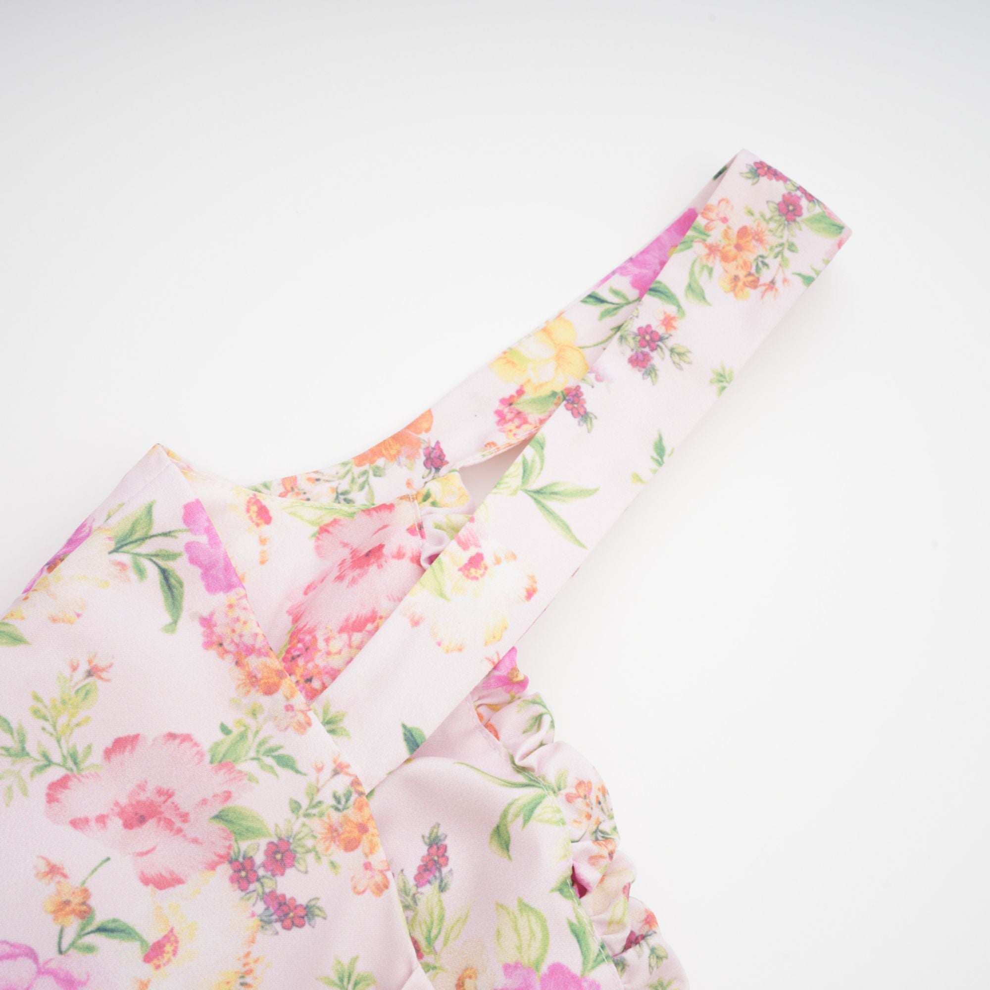 فستان كارا ميني من القطن بطبعة زهور