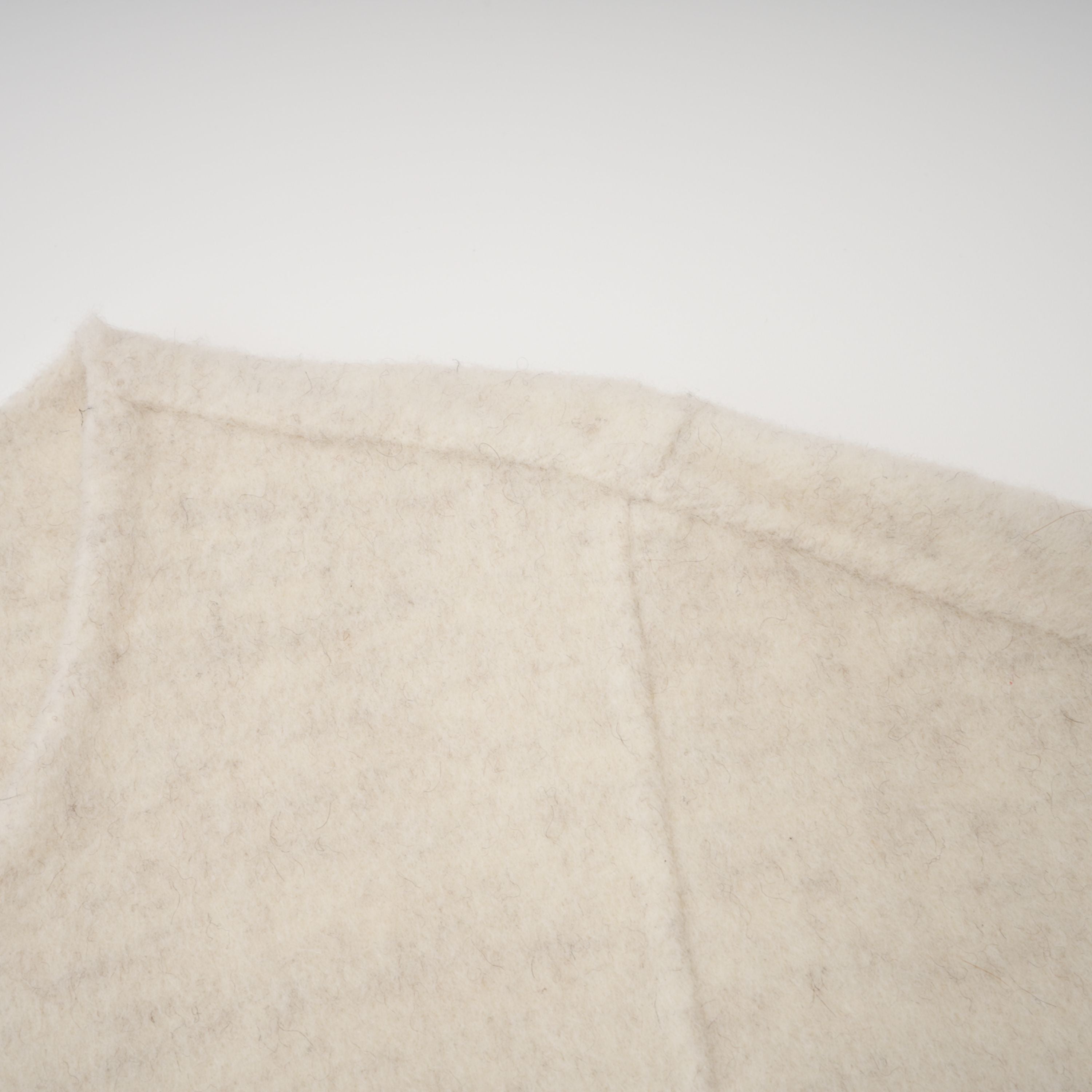 Cecilia White Belted Fur Trim Coat