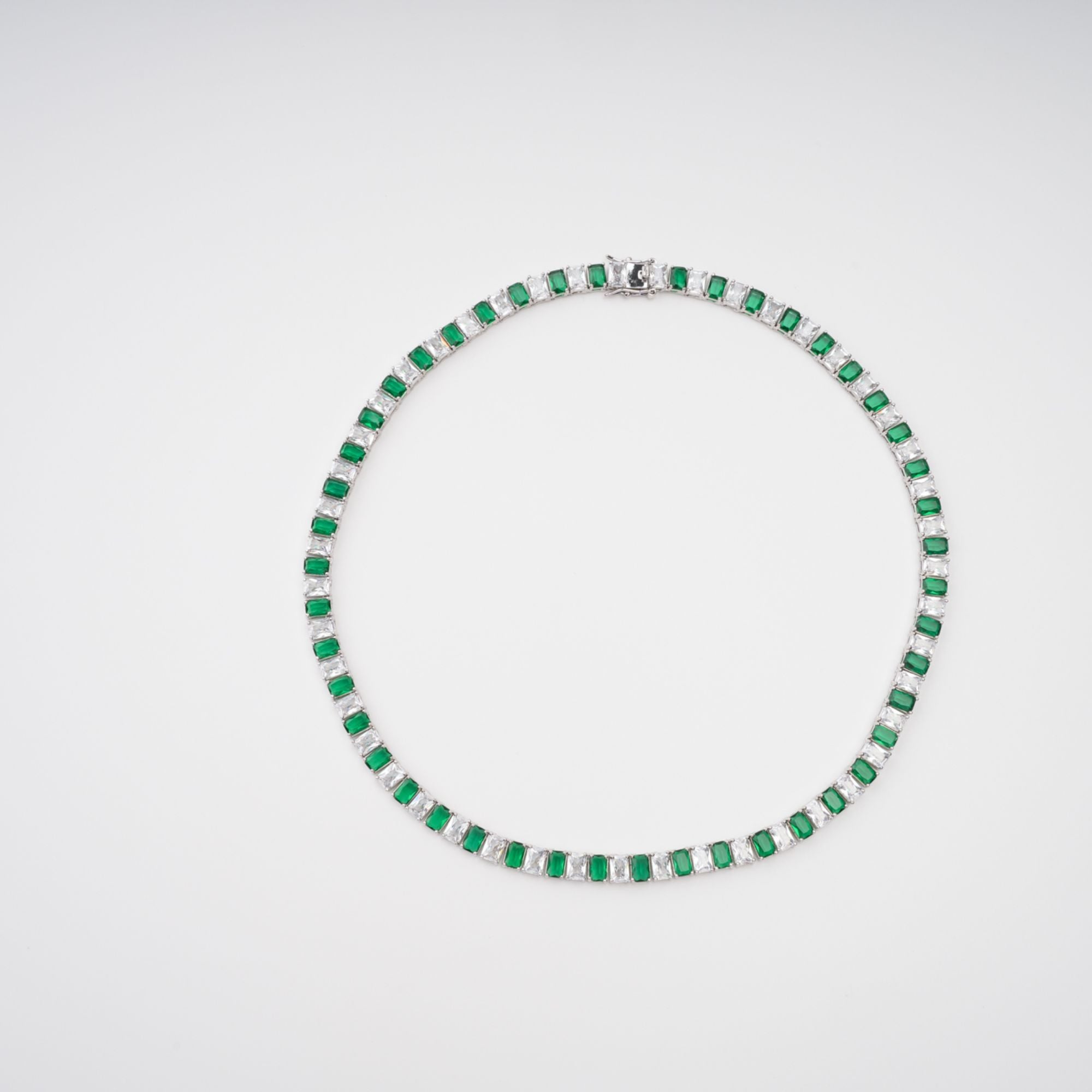 Florence Green Crystal-Embellished Necklace