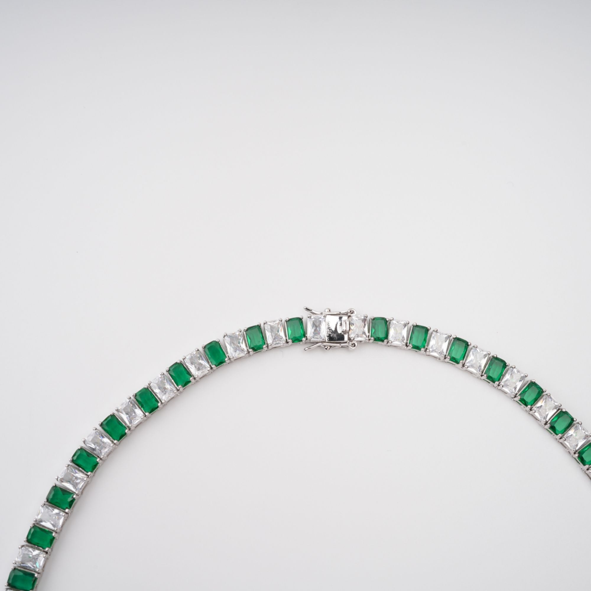 Florence Green Crystal-Embellished Necklace