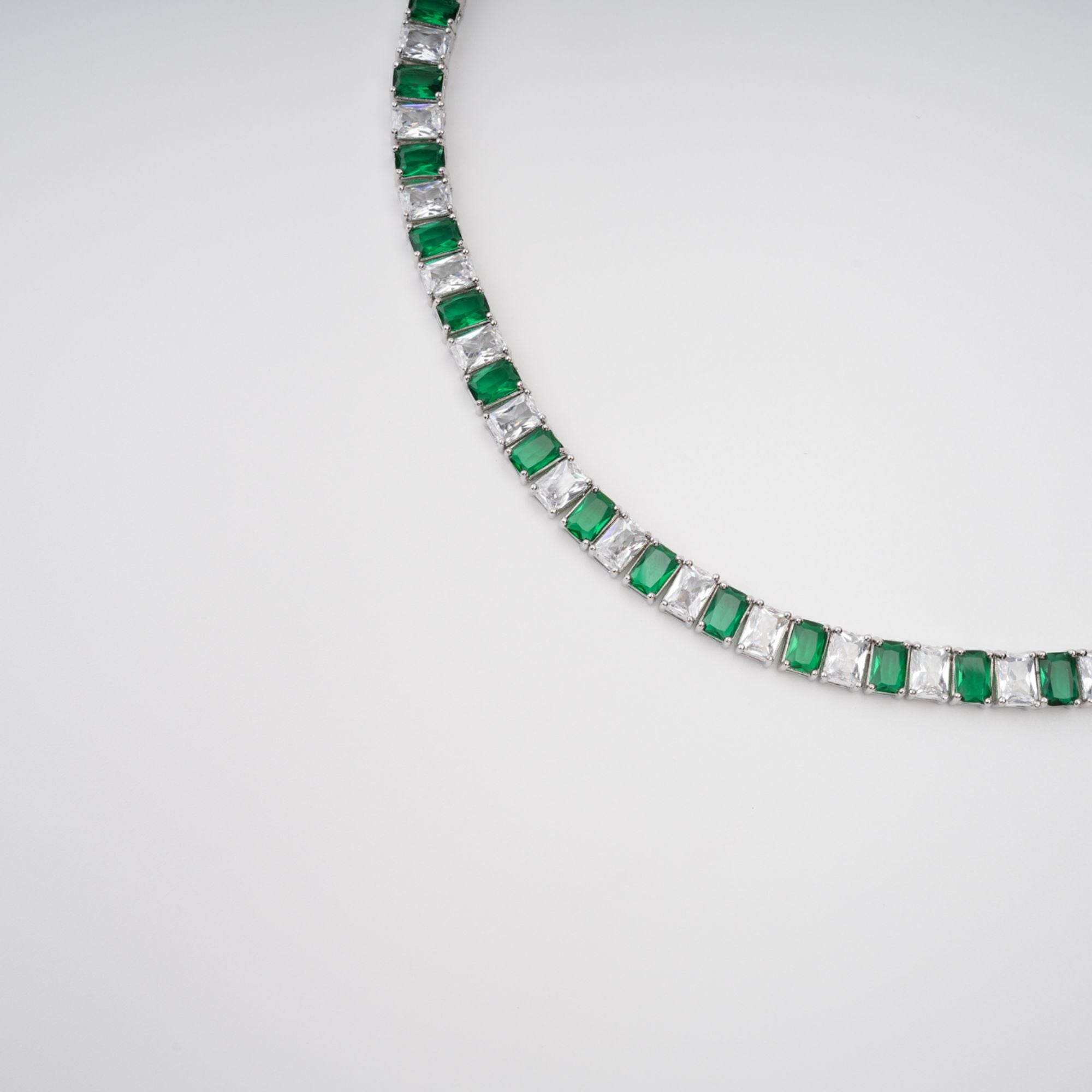 Florence Green Crystal-Embellished Necklace