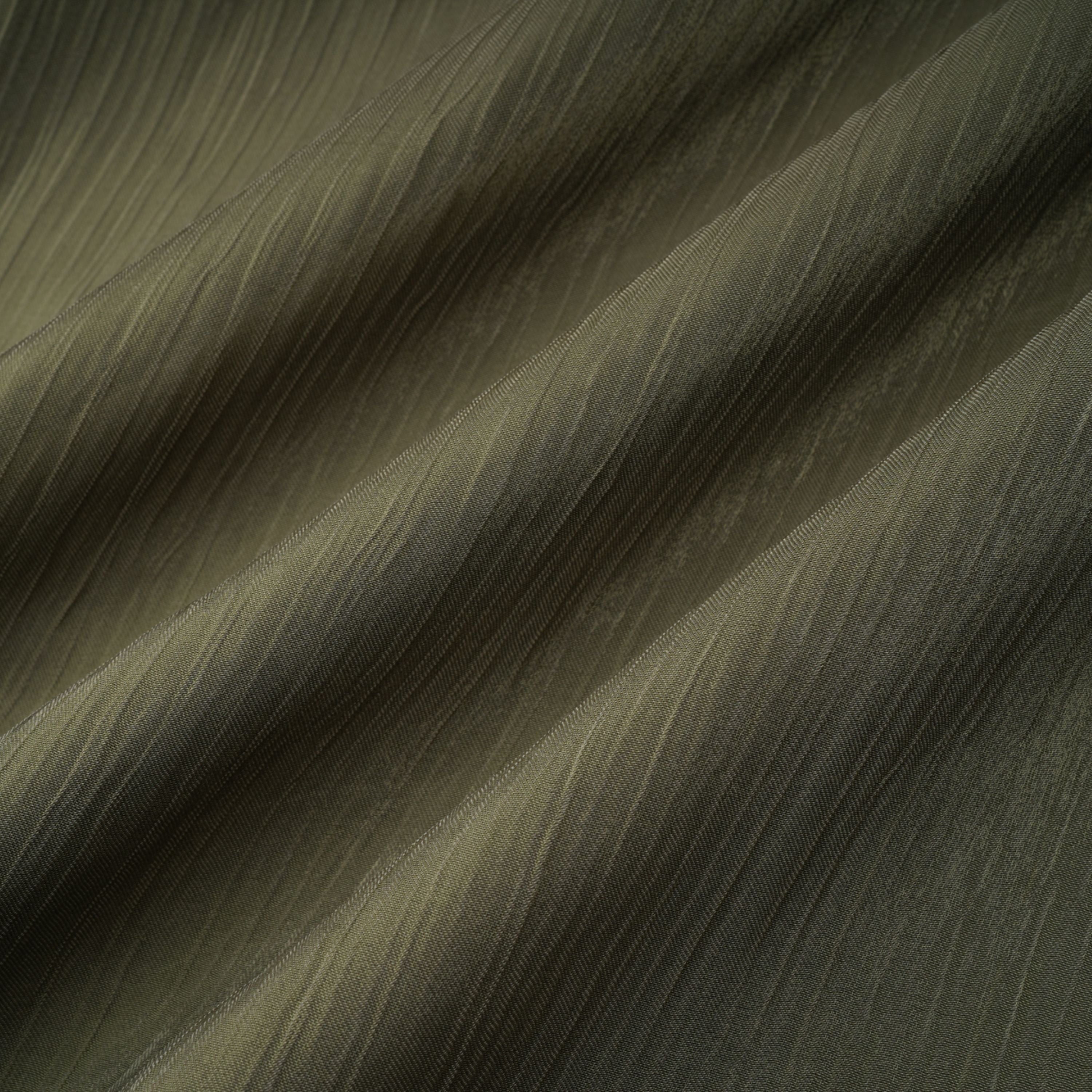 فستان طويل بكتف واحد ومزين بزخارف من Katrin Green