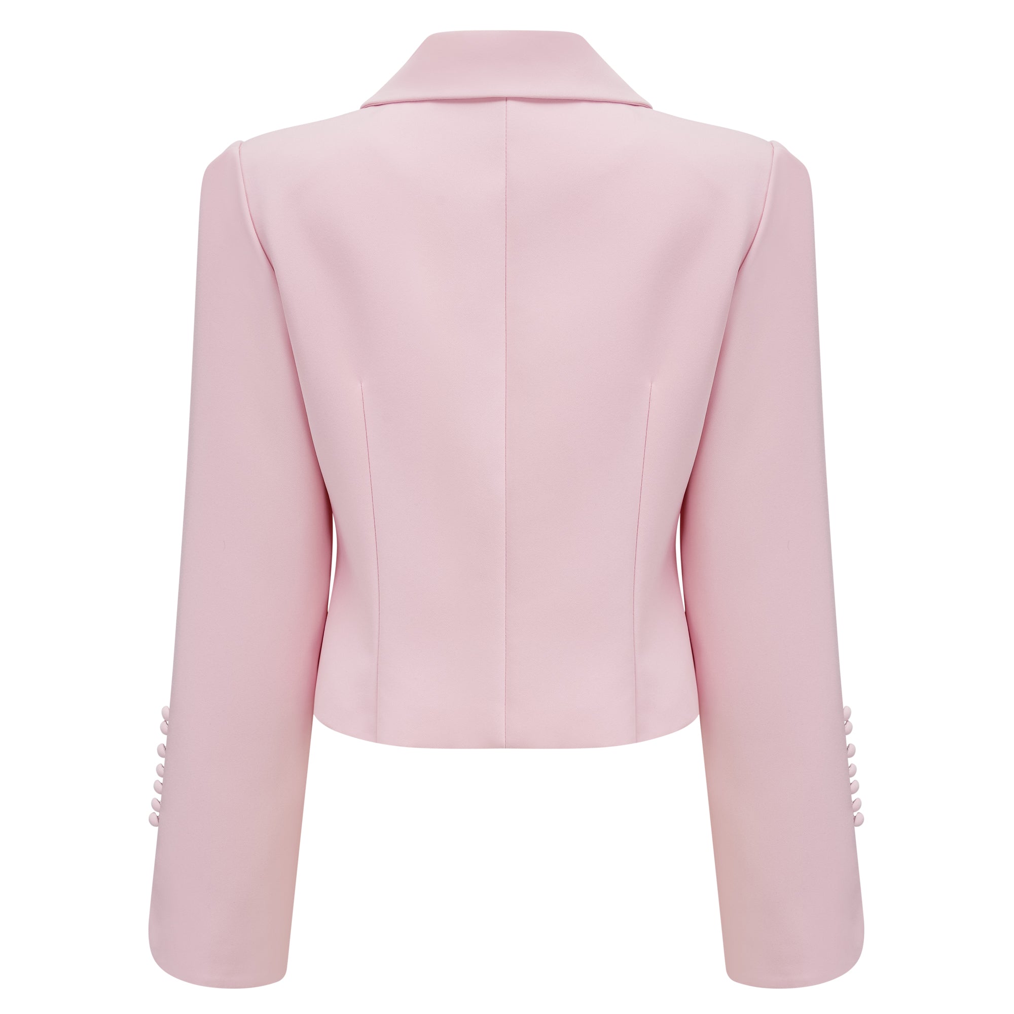 Eira Pink Peter Pan Collar Jacket & Skirt Set