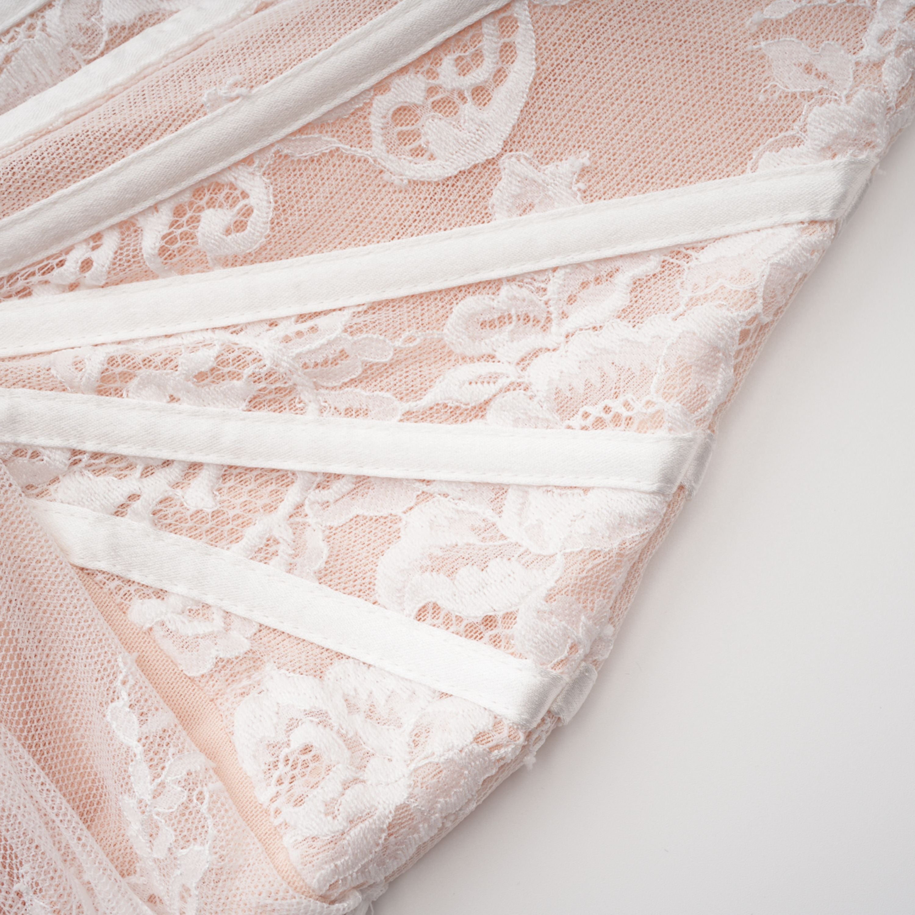 Margherita White Floral Lace Dress & Skirt Set