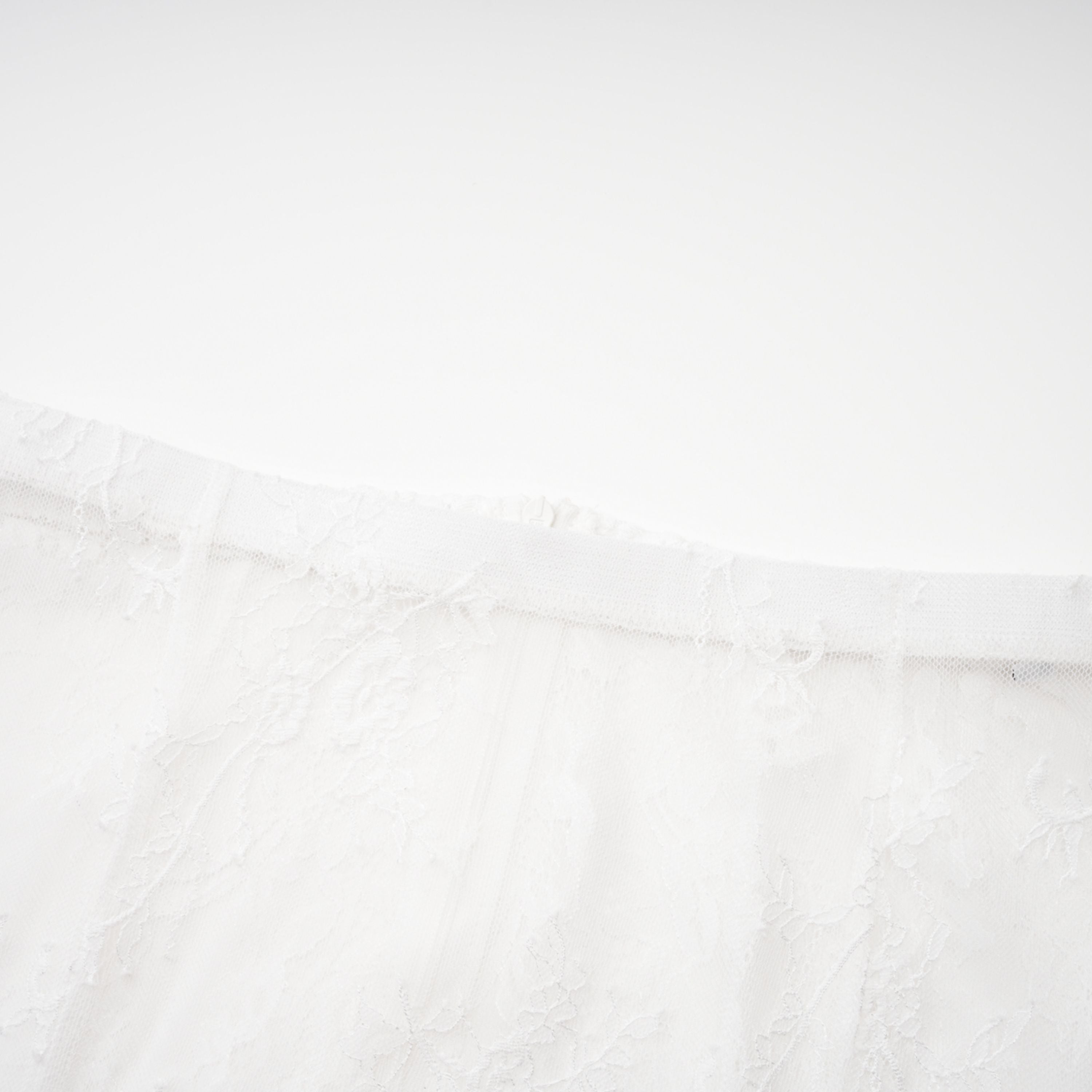 Margherita White Floral Lace Dress & Skirt Set