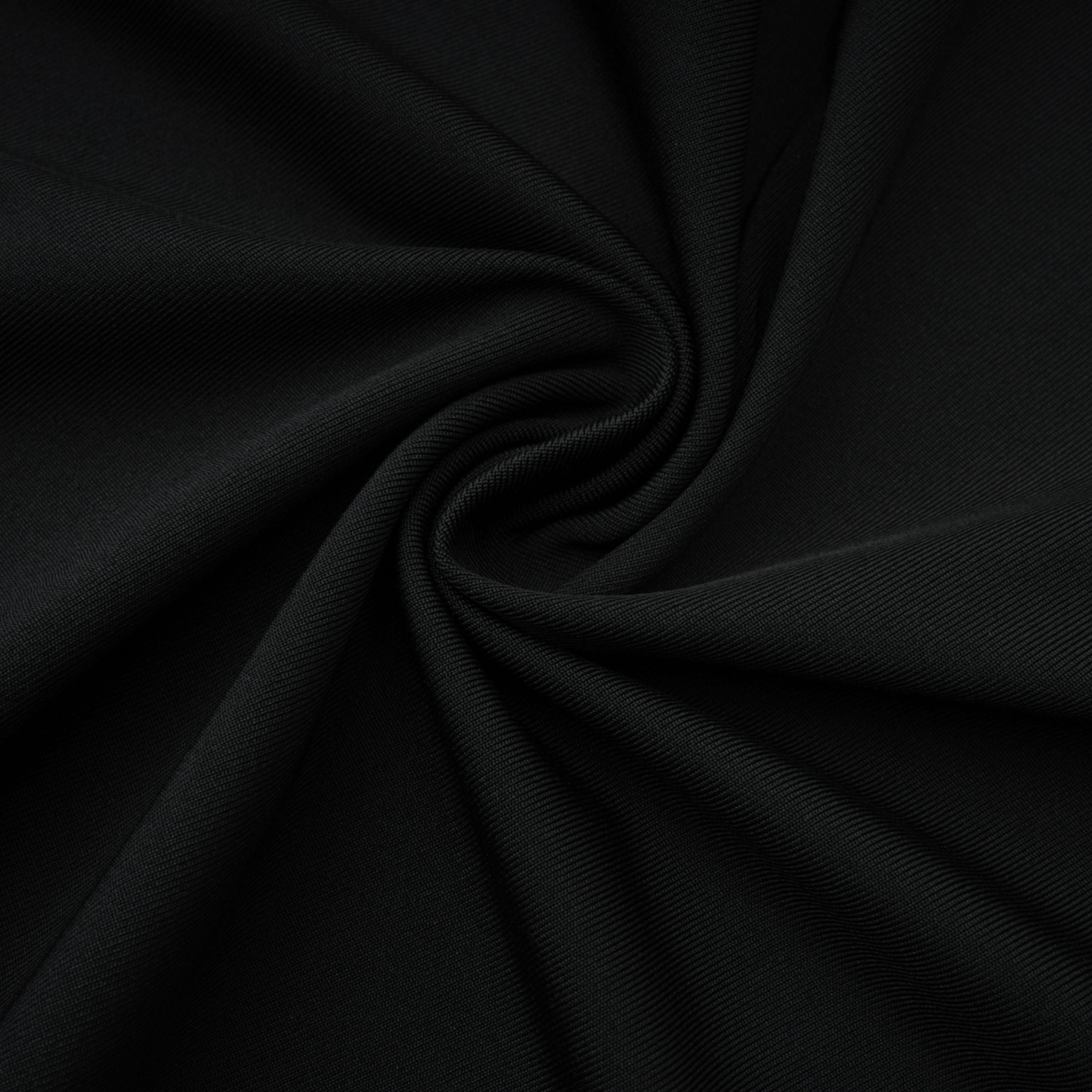 Alvaro Schwarzes Spitzen-Tuch & Kleid-Set