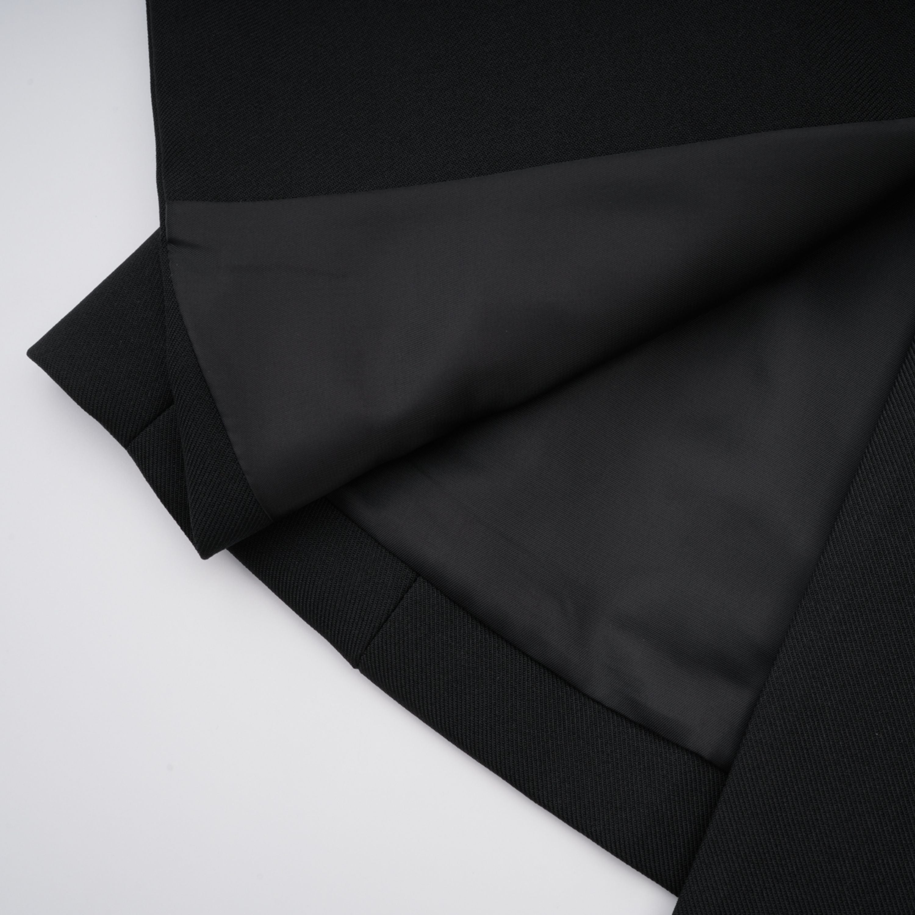 Dianthe Black Double-Breasted Oversize Blazer