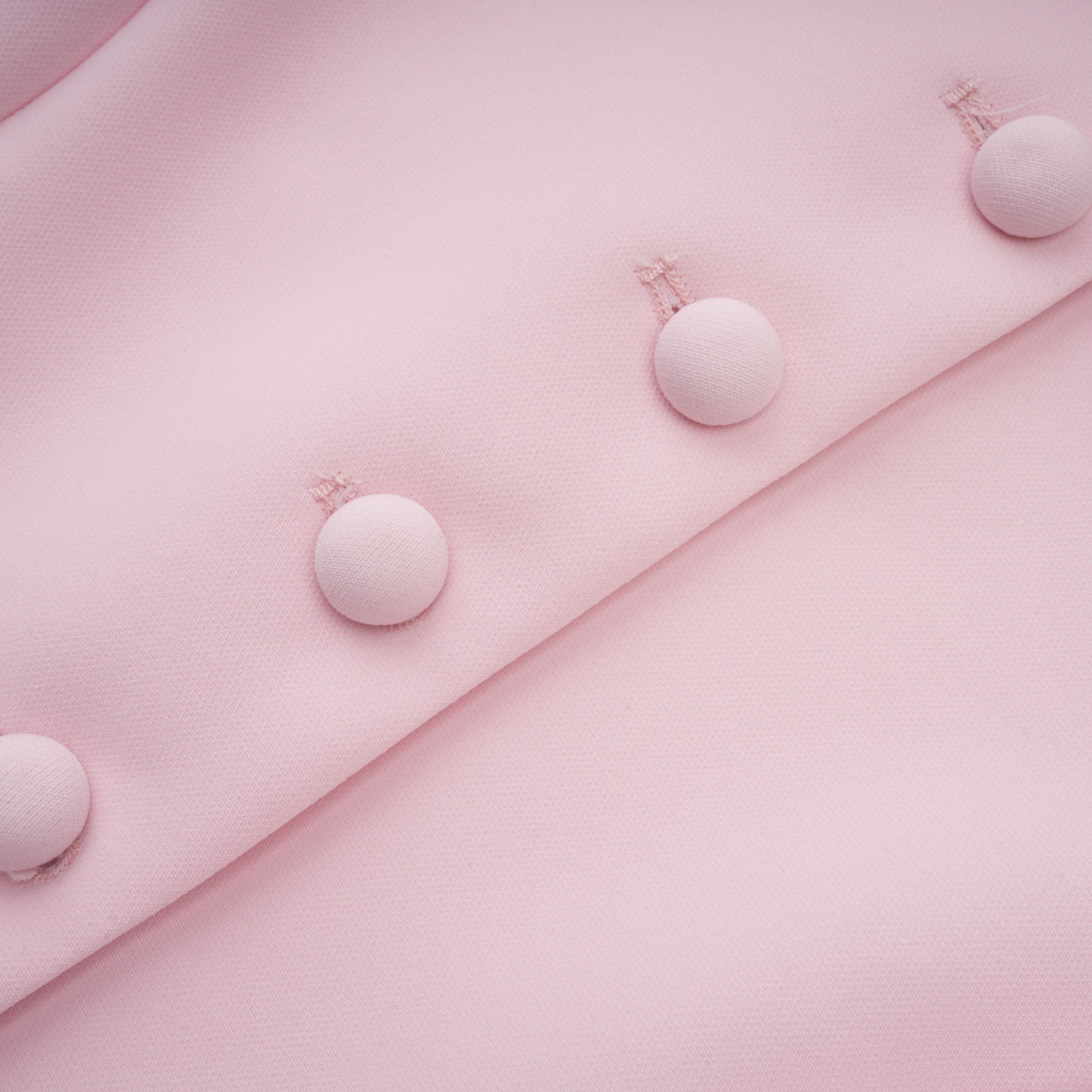 Eira Pink Peter Pan Collar Jacket & Skirt Set