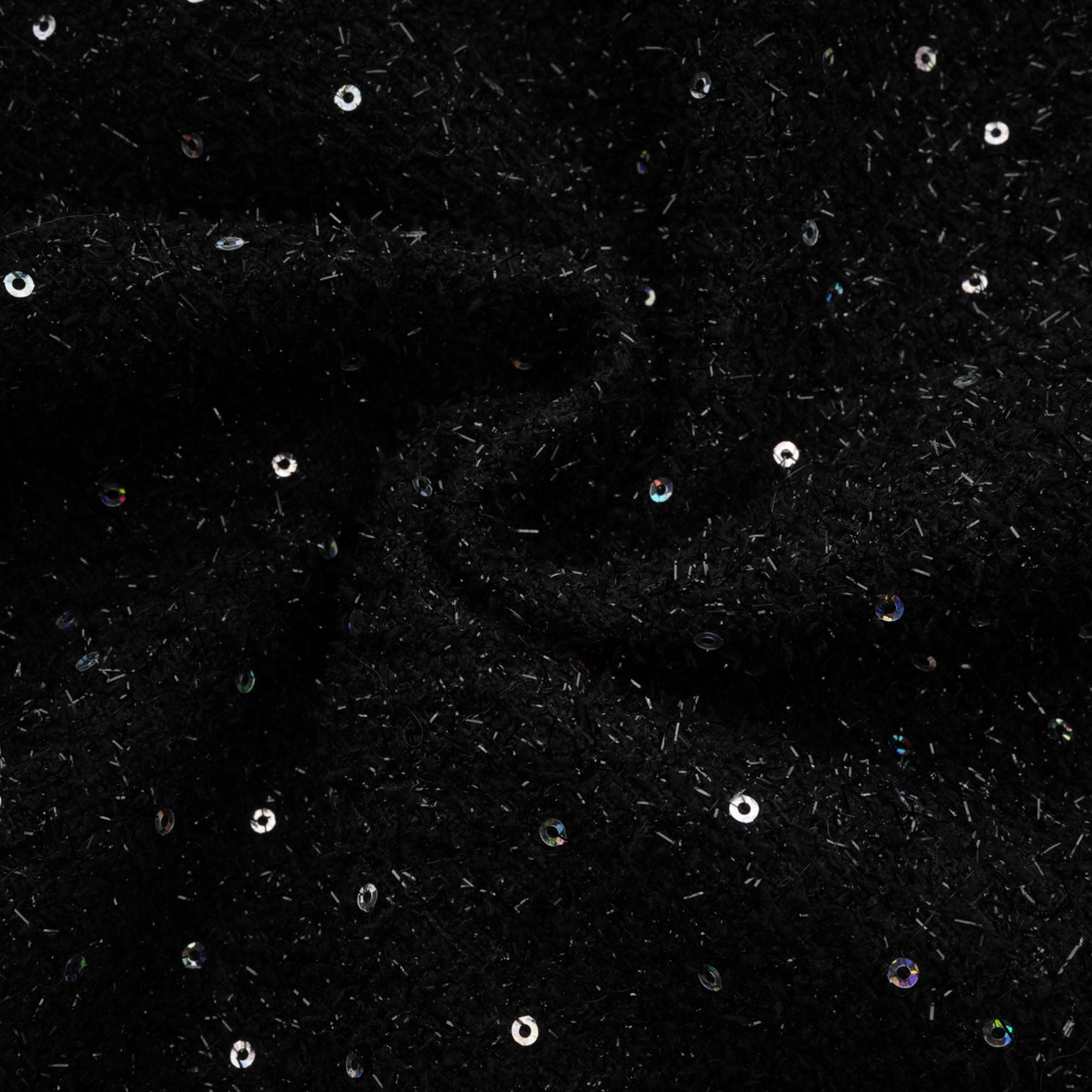 Éléonore فستان قصير من التويد مزين باللؤلؤ الصناعي