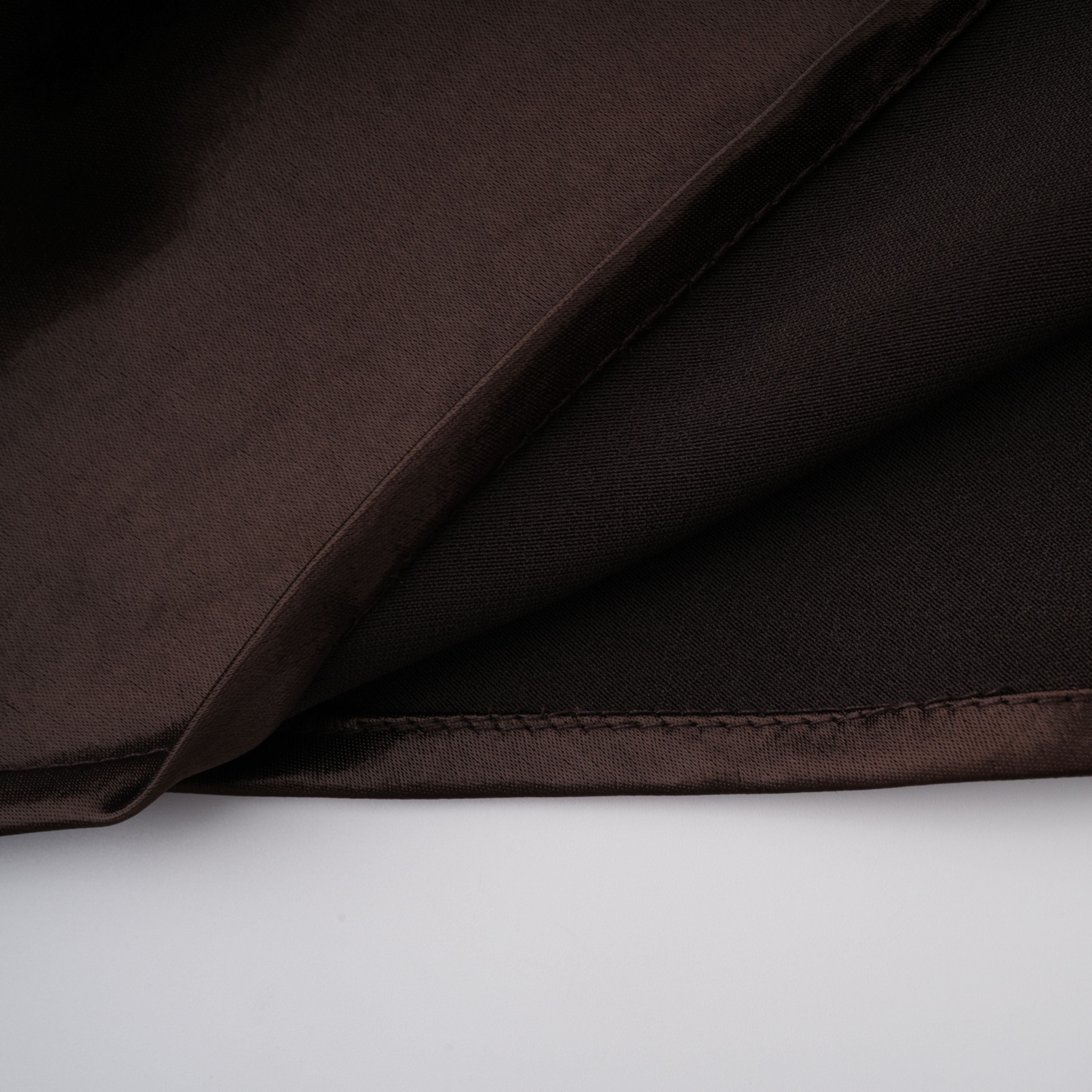 Pernilla Brown One Shoulder Satin Mini Dress