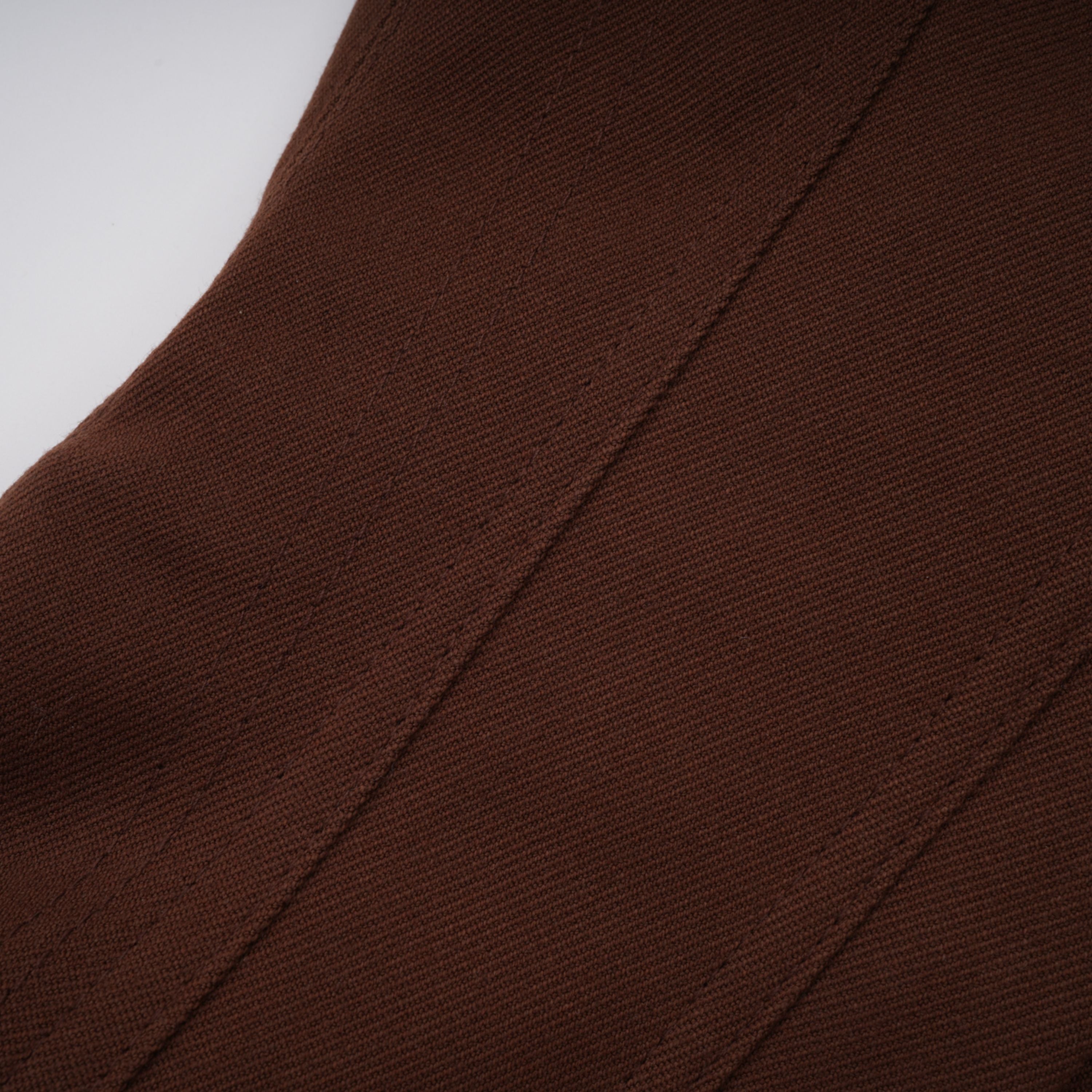 Indre Brown Lace Up Corset Crop Top