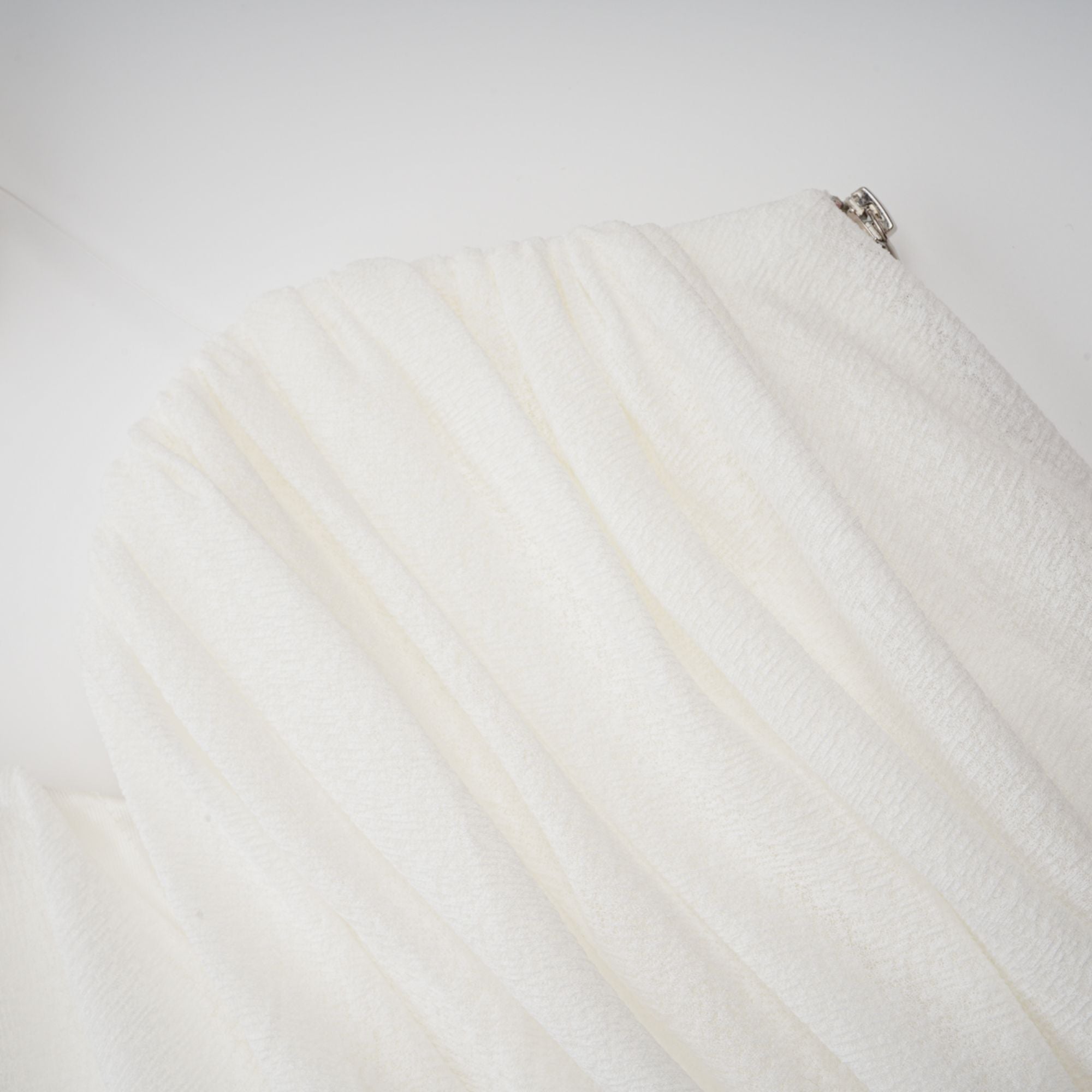 Maeva white halterneck floral-appliqué top