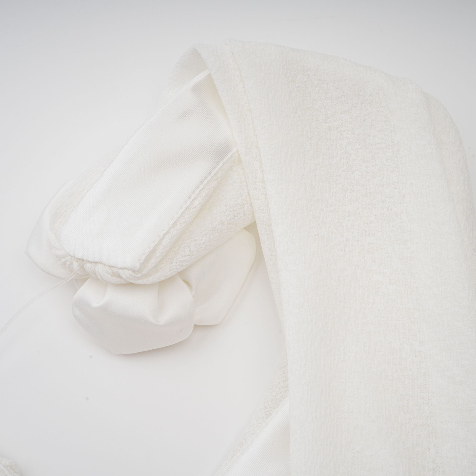 Maeva white halterneck floral-appliqué top