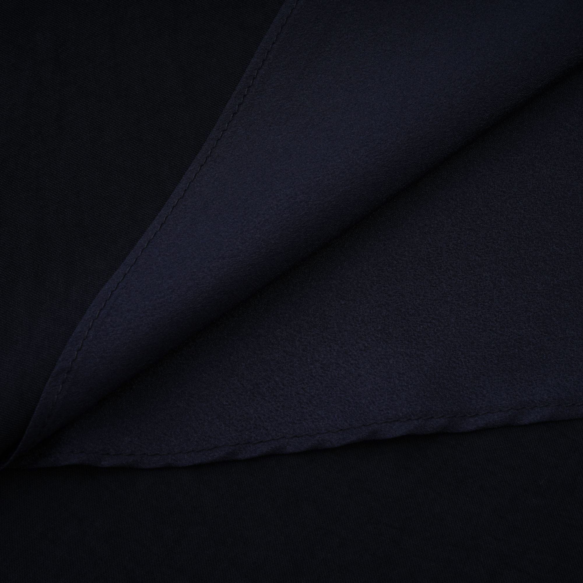 فستان ماكسي أزرق من جوزيت بخصر ببلوم