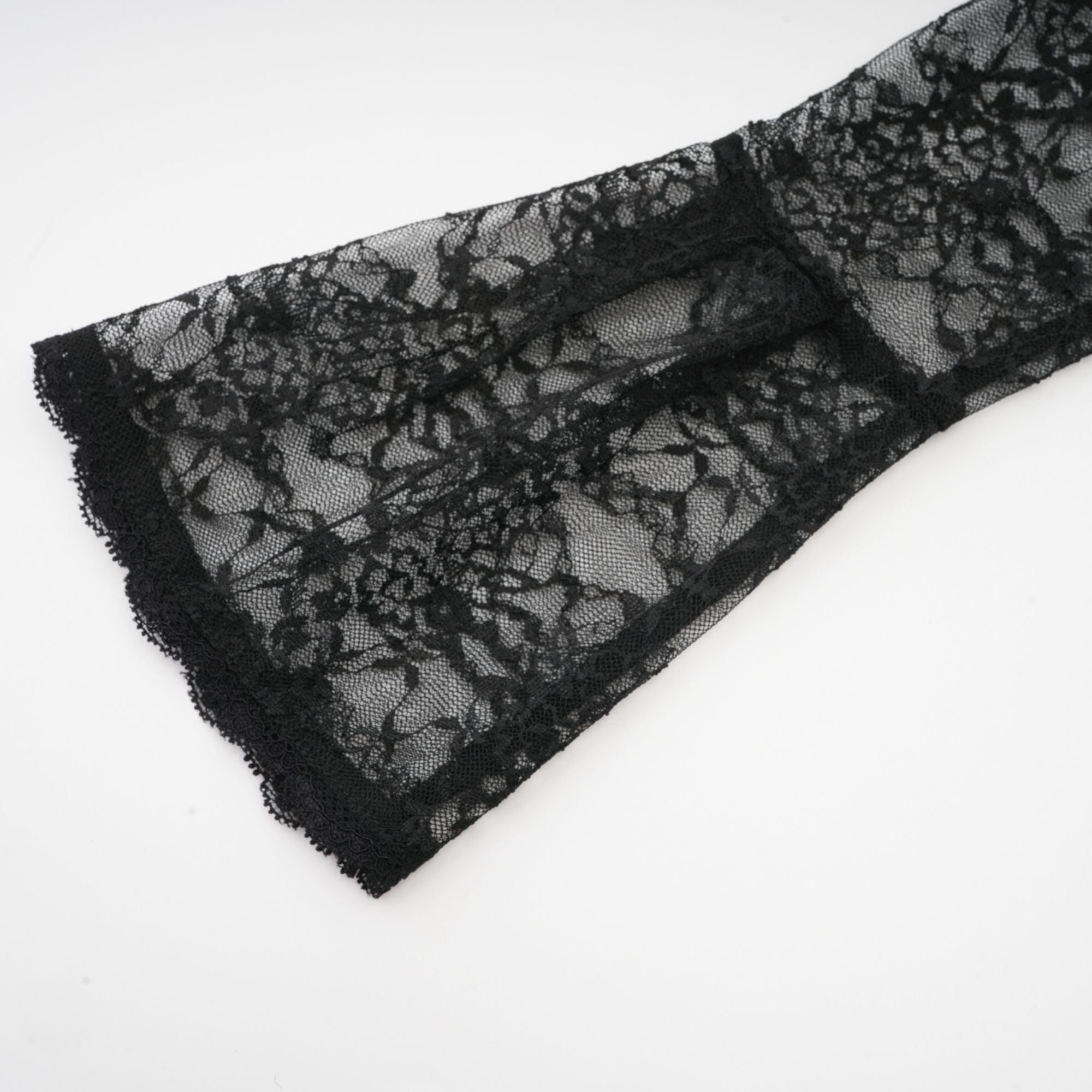 Louise black floral-lace vest & dress matching set